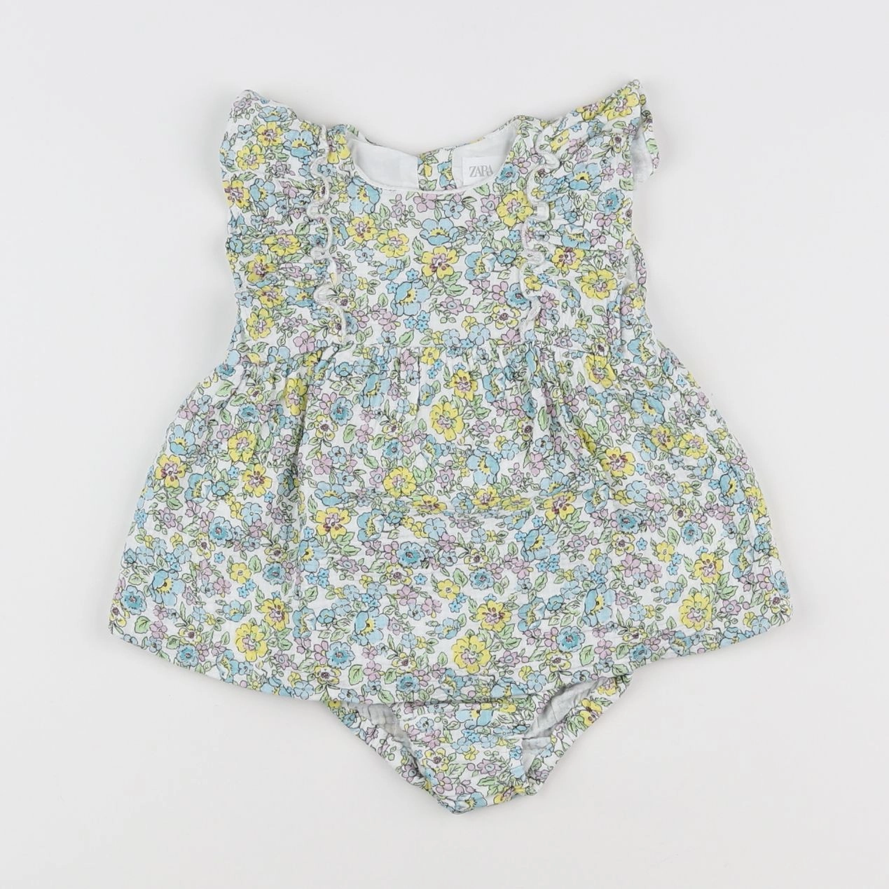 Zara - robe multicolore - 3/6 mois