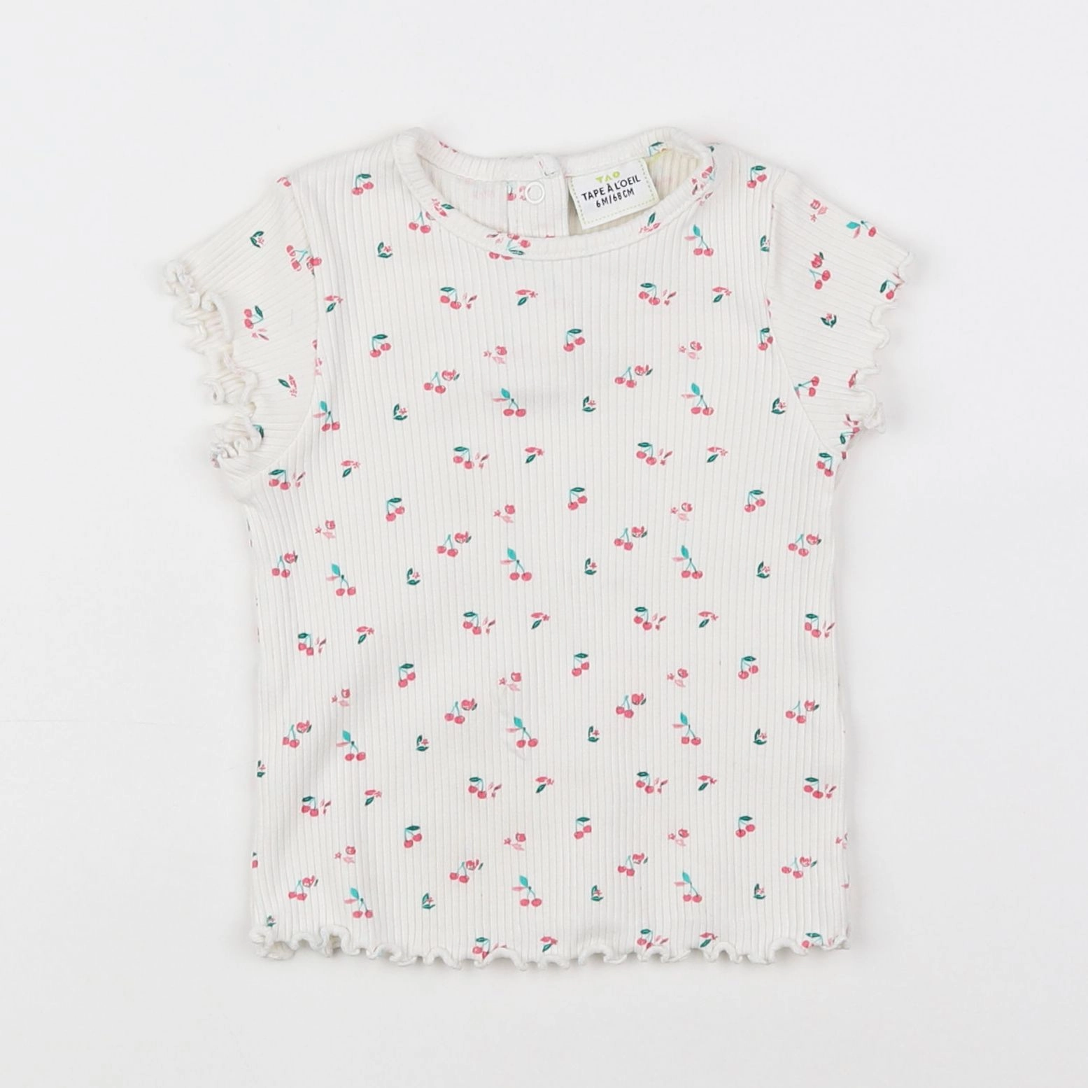 Tape à l'oeil - tee-shirt blanc - 6 mois