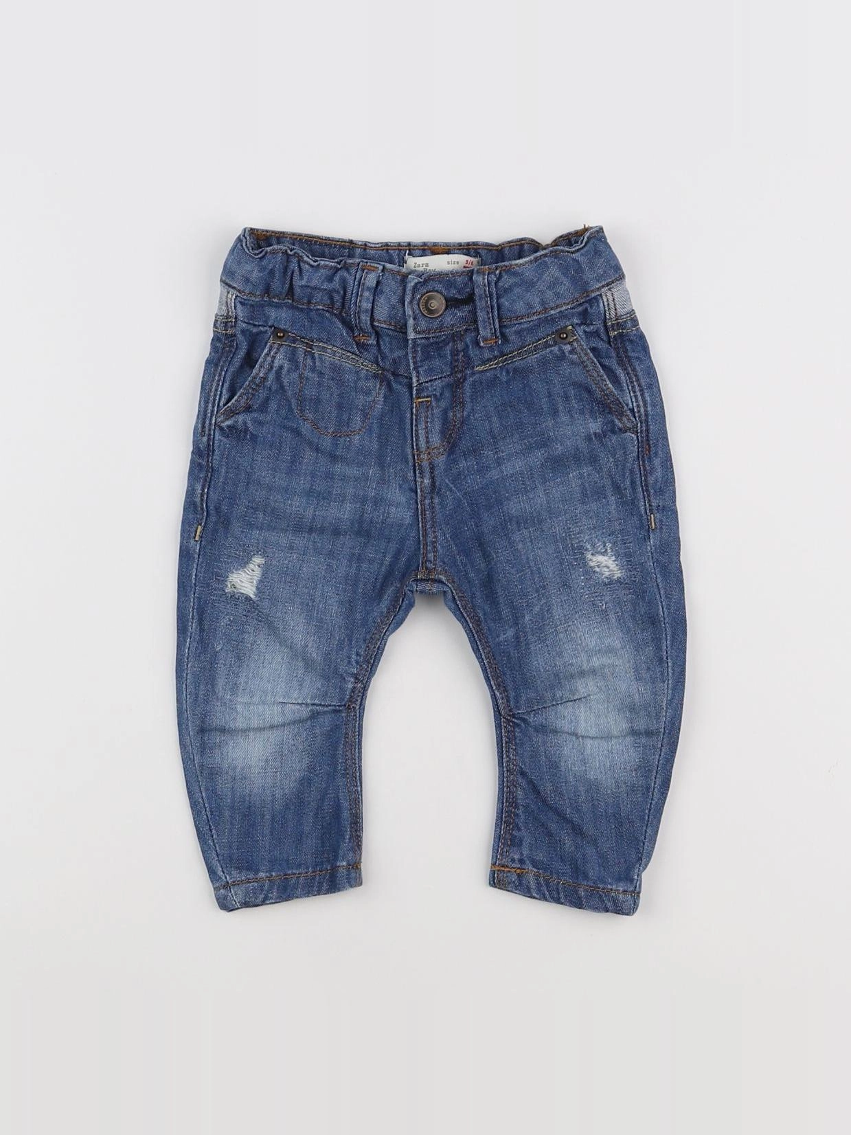 Zara - jean bleu - 3/6 mois