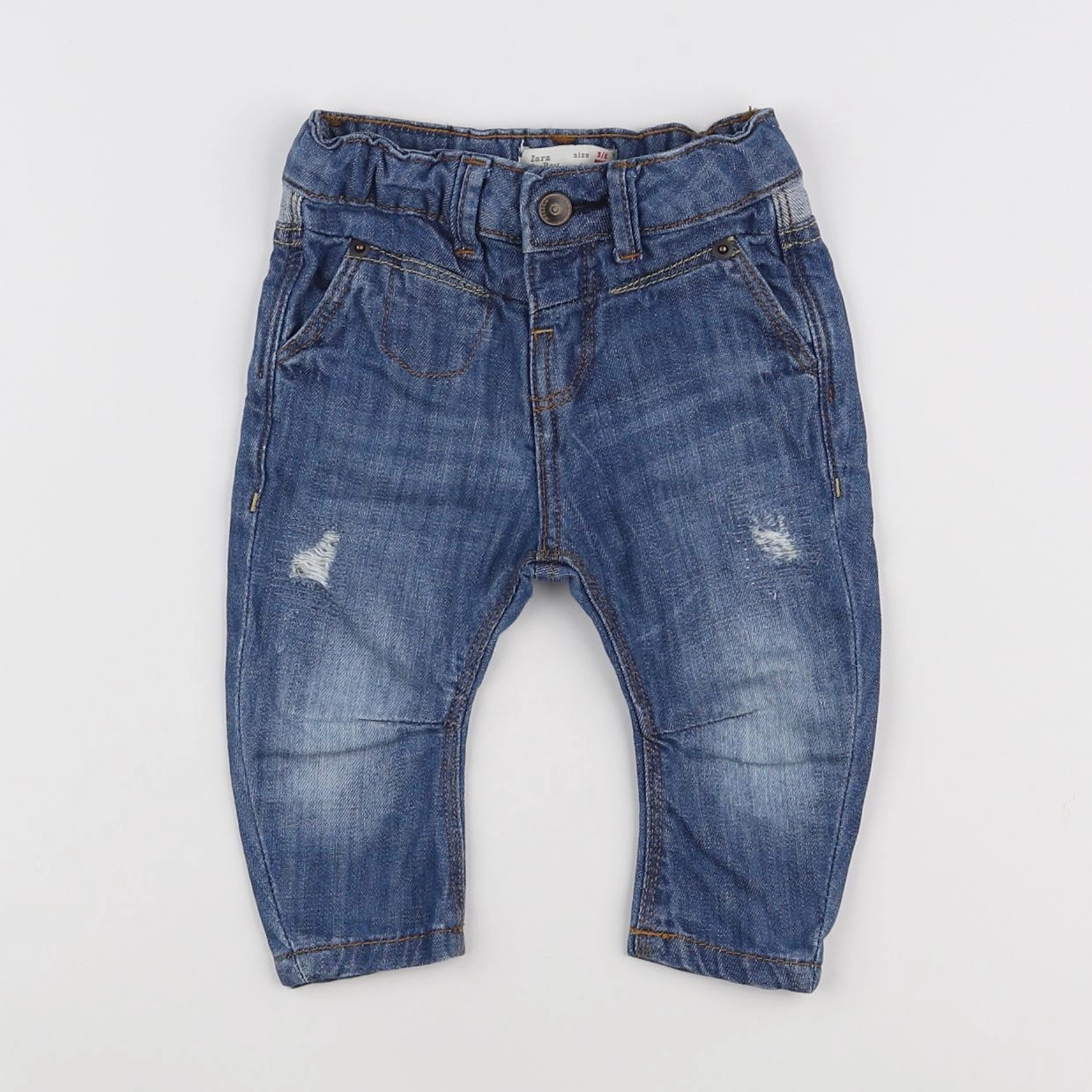 Zara - jean bleu - 3/6 mois