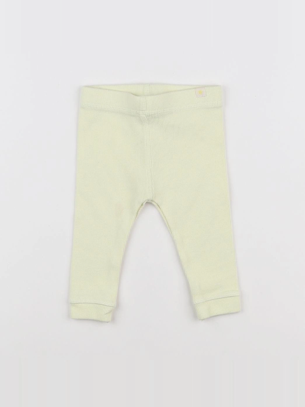 Zara - legging jaune - 3 mois