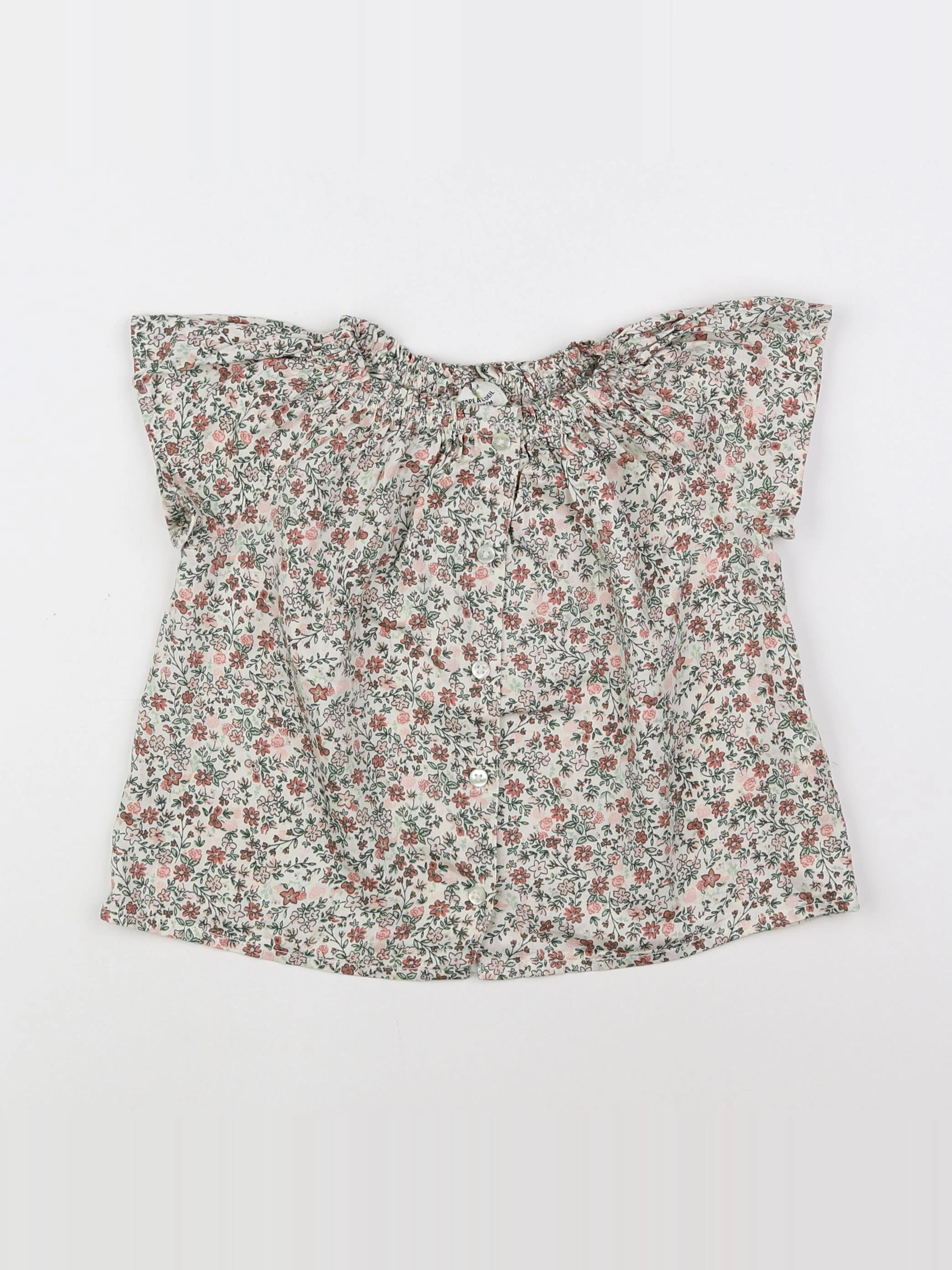 Tape à l'oeil - blouse multicolore - 6 mois