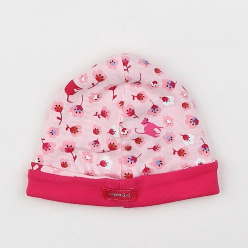 Catimini - bonnet rose - 1 mois