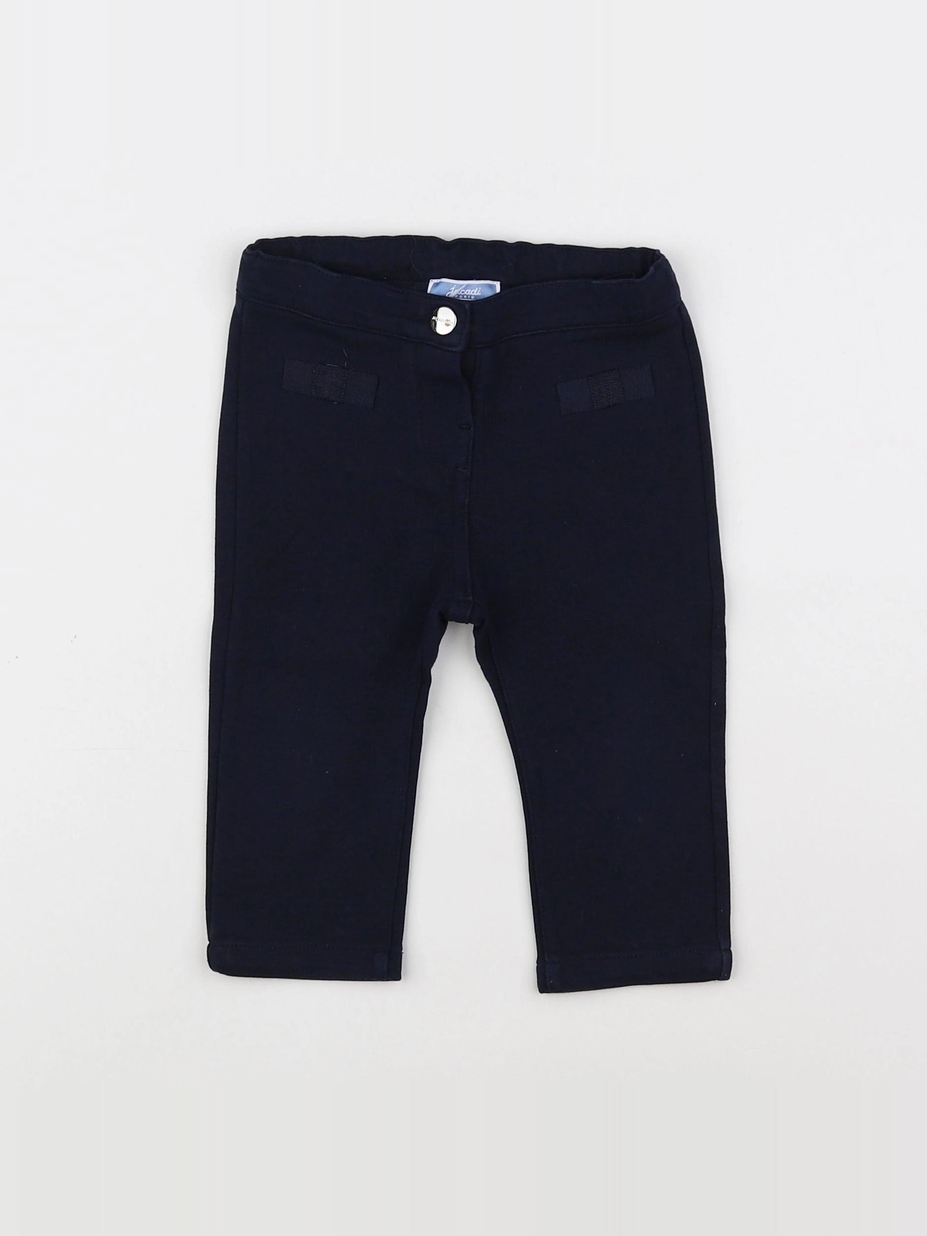 Jacadi - pantalon bleu - 12 mois