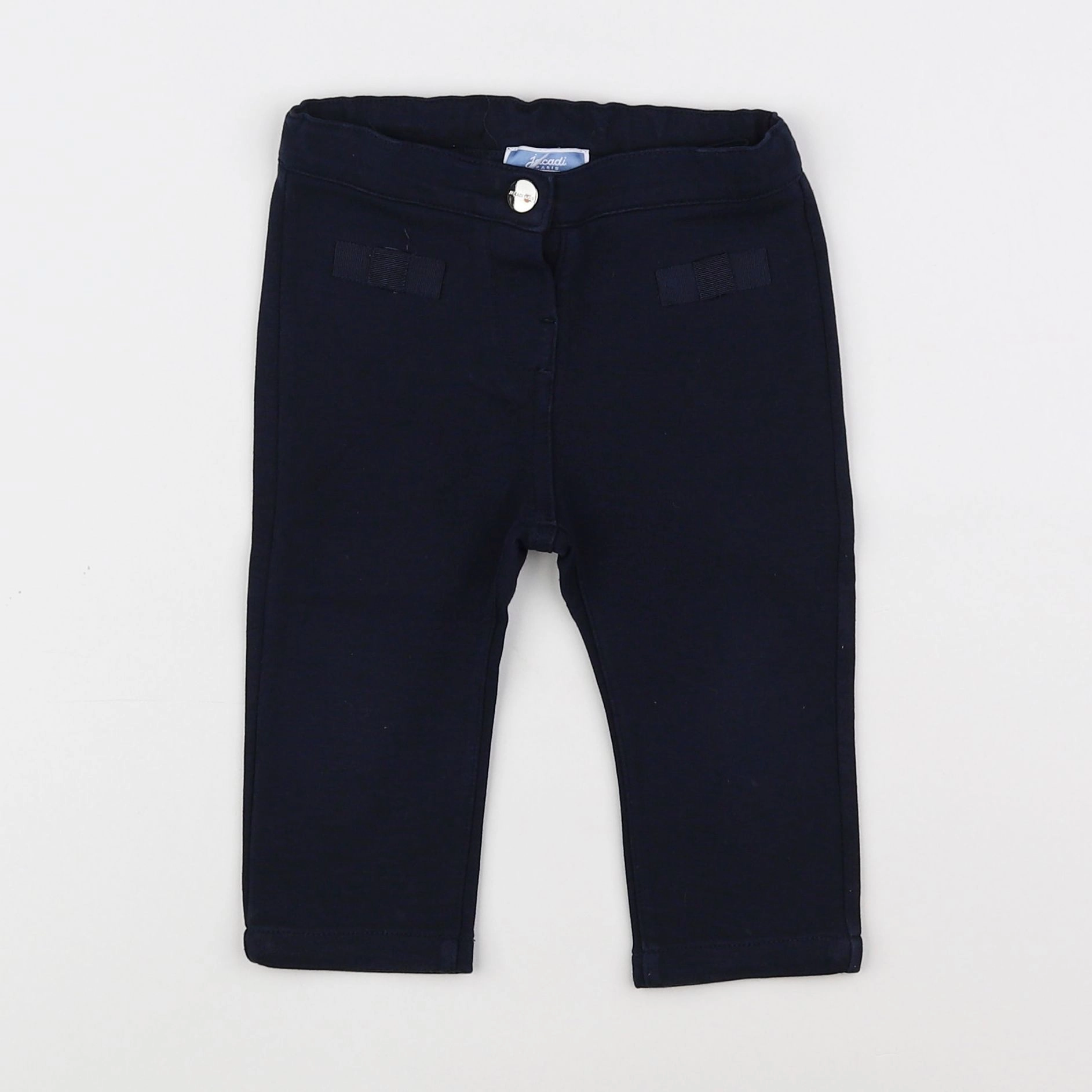 Jacadi - pantalon bleu - 12 mois