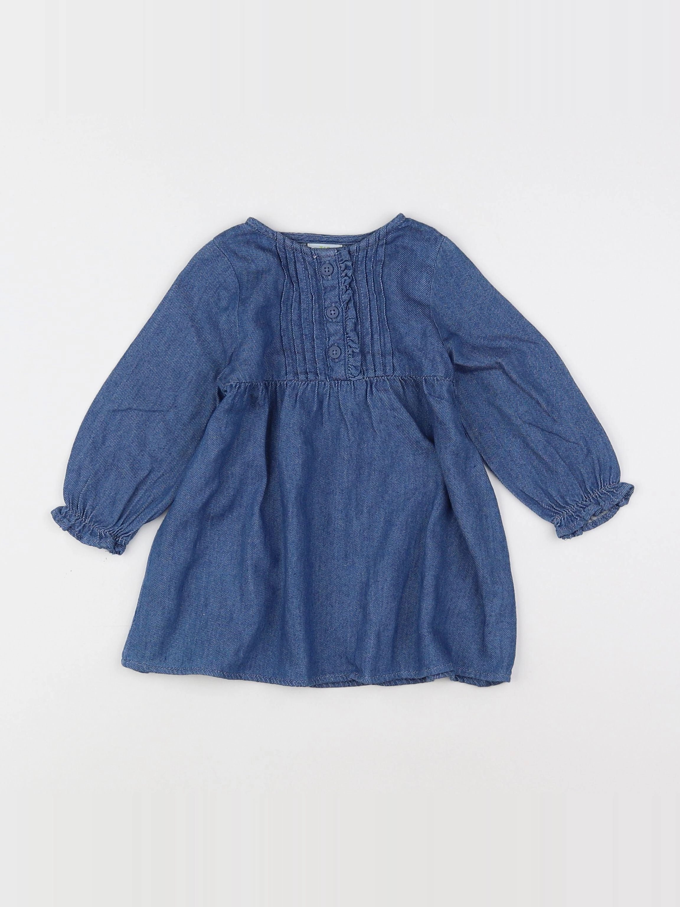 Tape à l'oeil - robe bleu - 6 mois