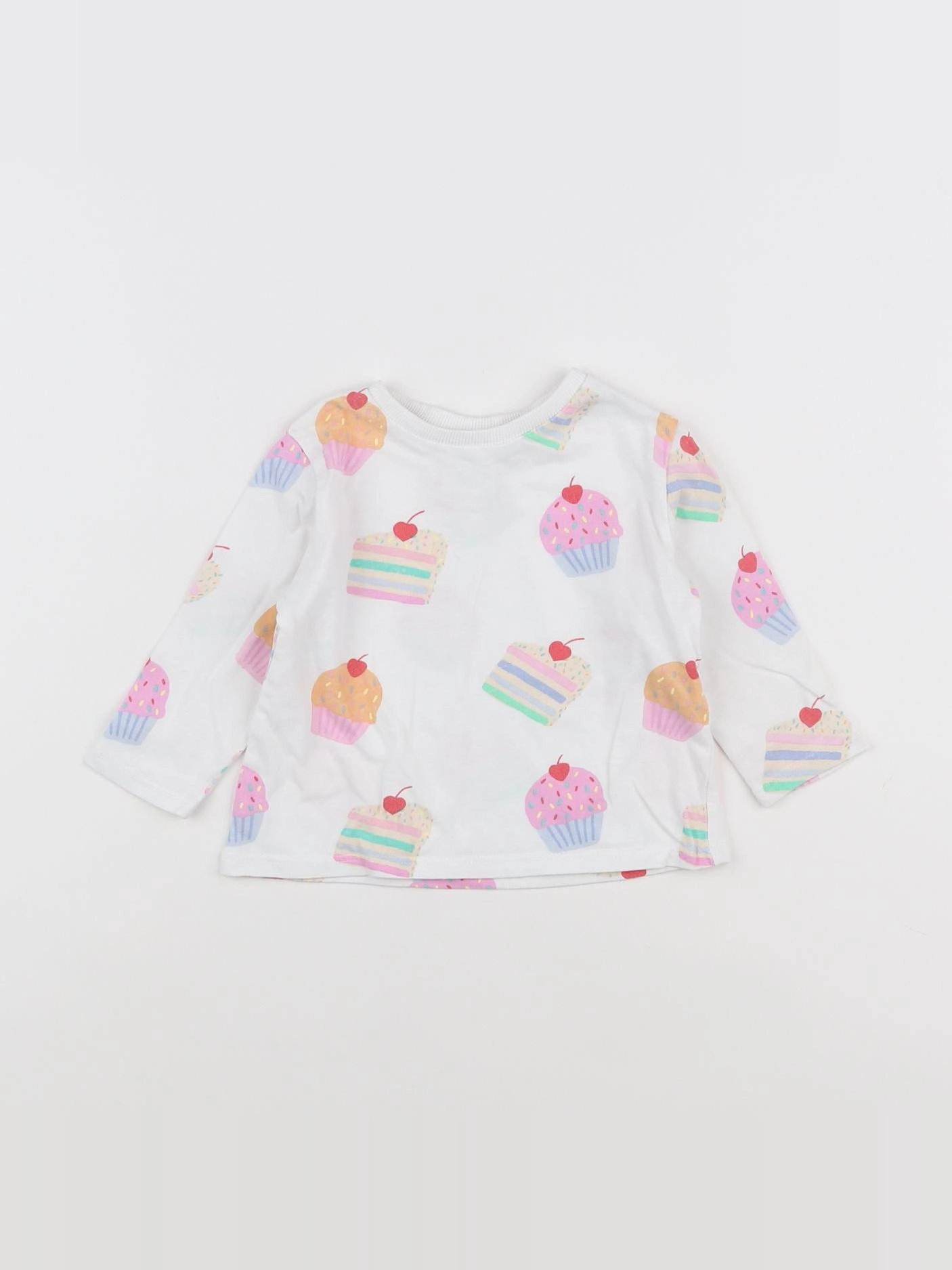 H&M - tee-shirt multicolore - 3/6 mois