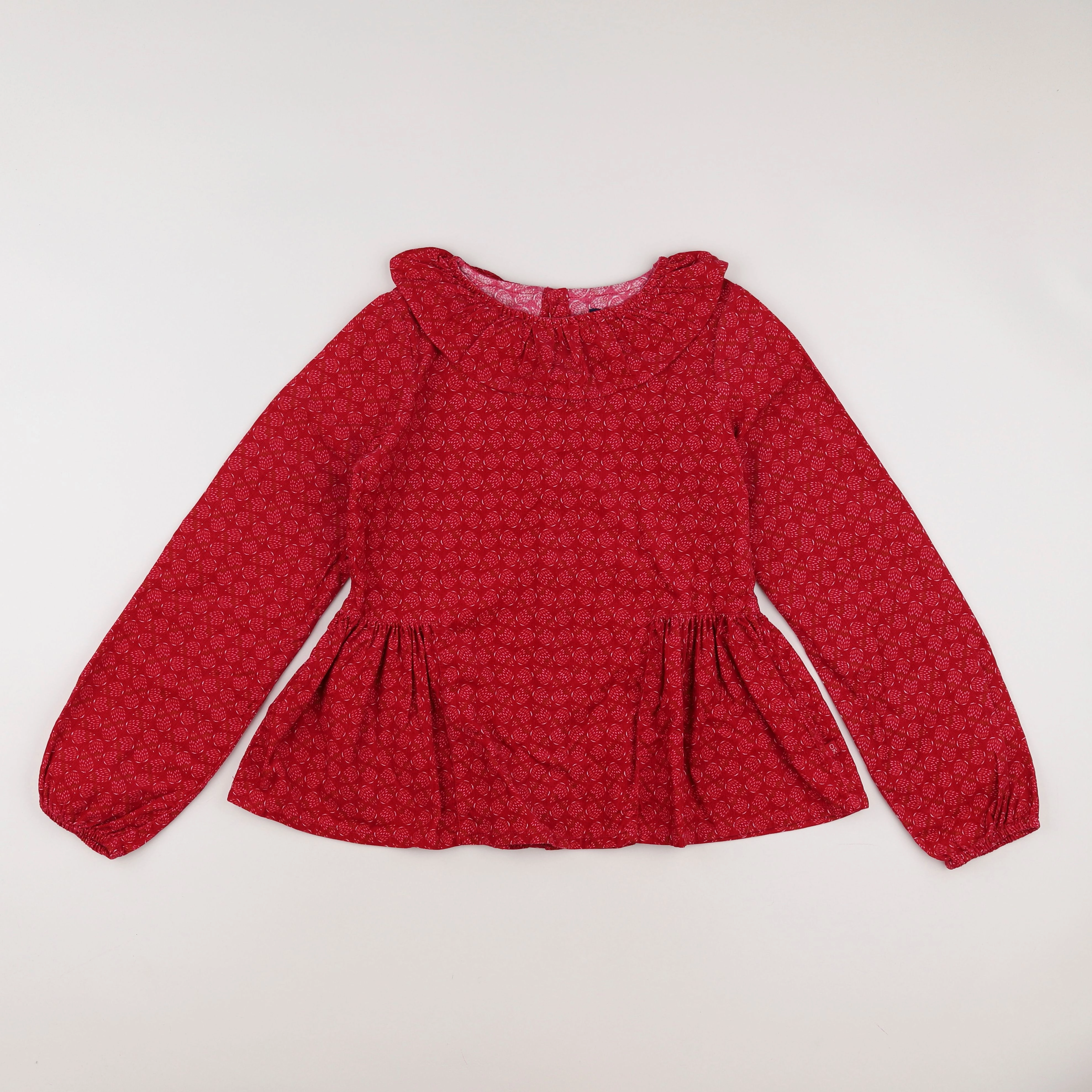 Okaidi - blouse rouge - 12 ans