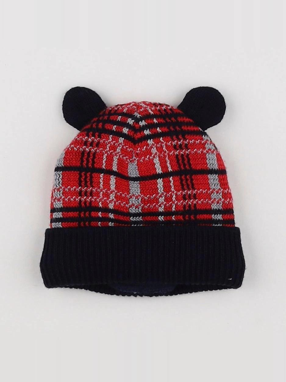 Petit Bateau - bonnet rouge - 1/3 mois