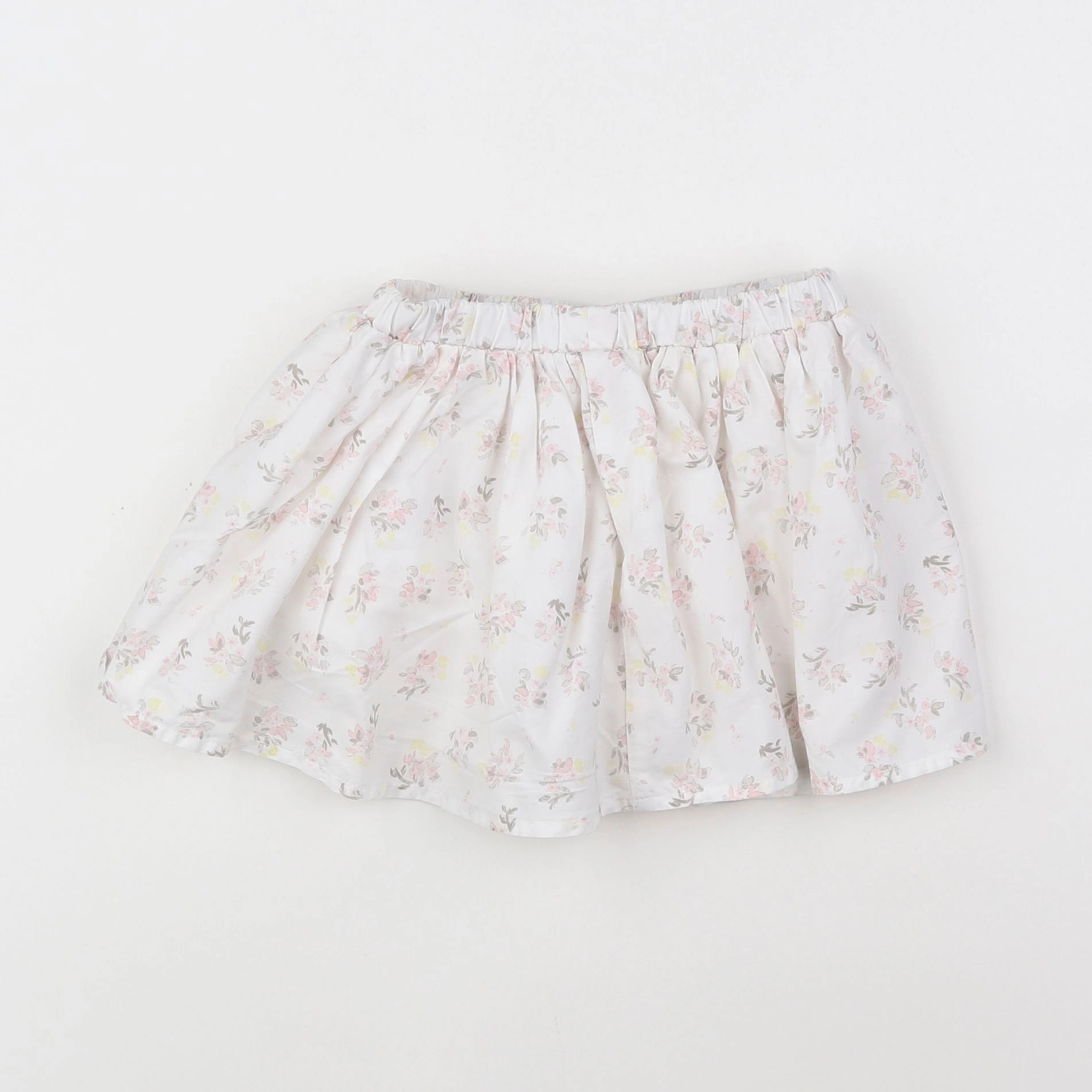 Vertbaudet - jupe blanc - 2 ans