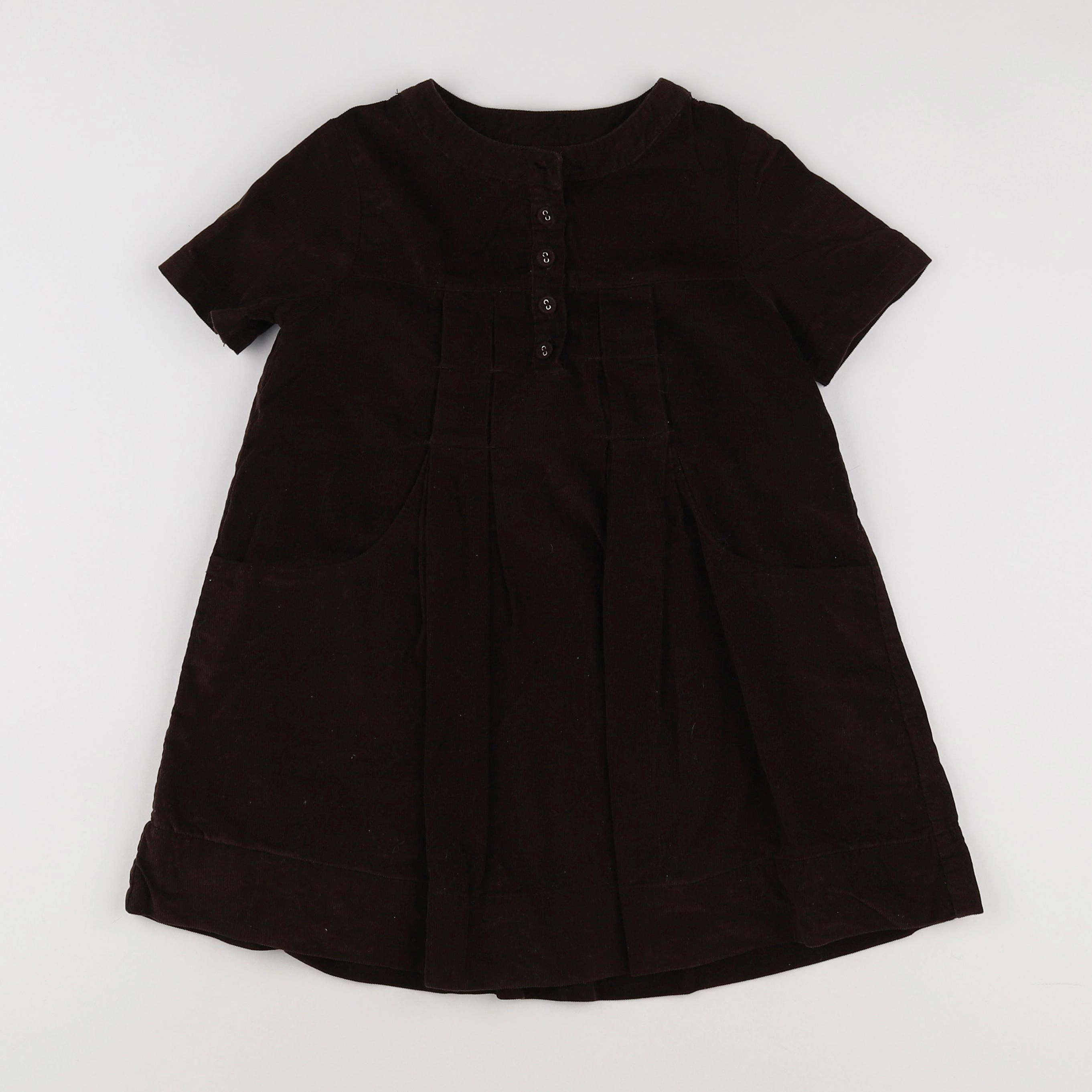 Okaidi - robe marron - 5 ans