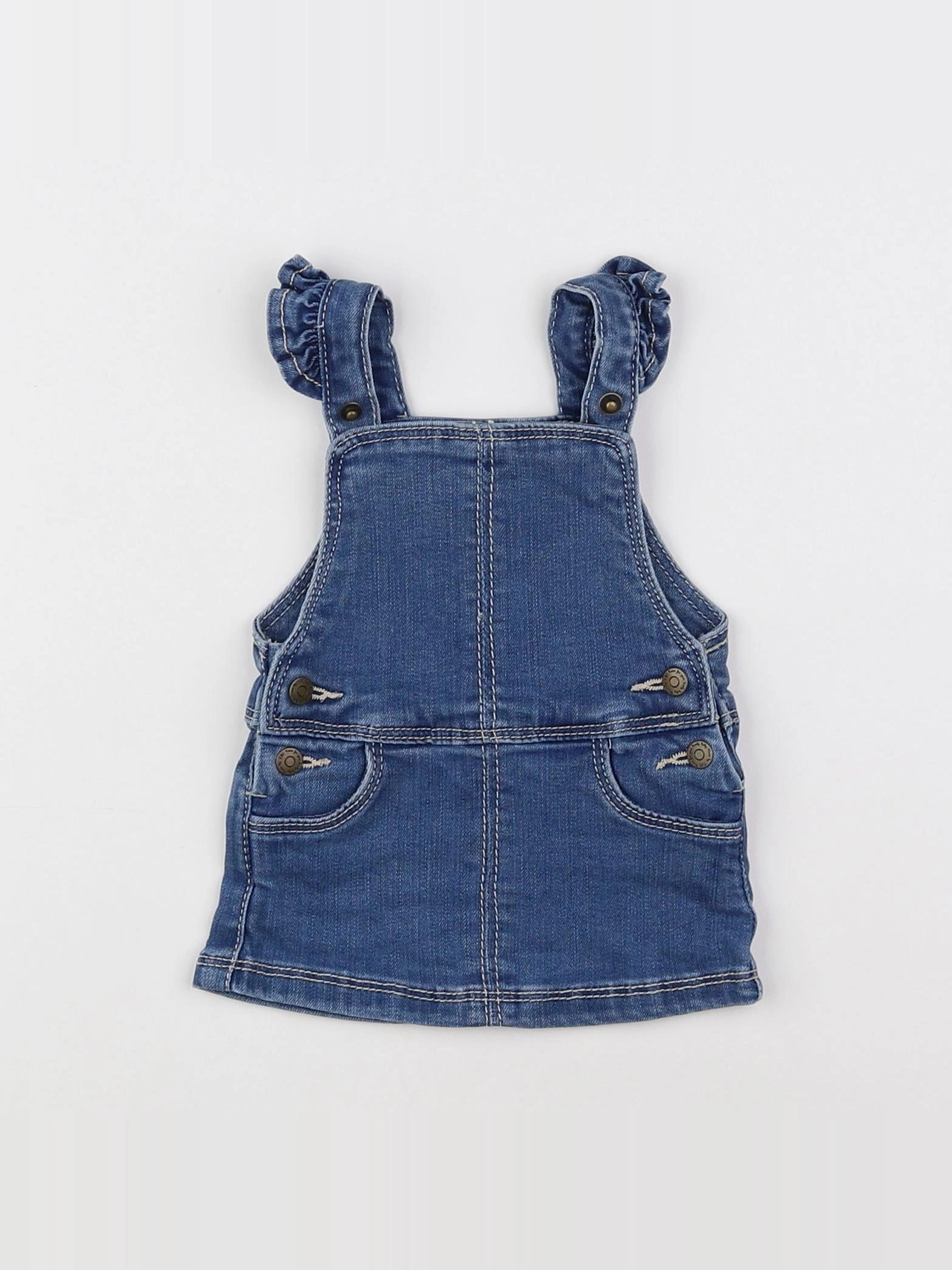 Tape à l'oeil - robe bleu - 3 mois