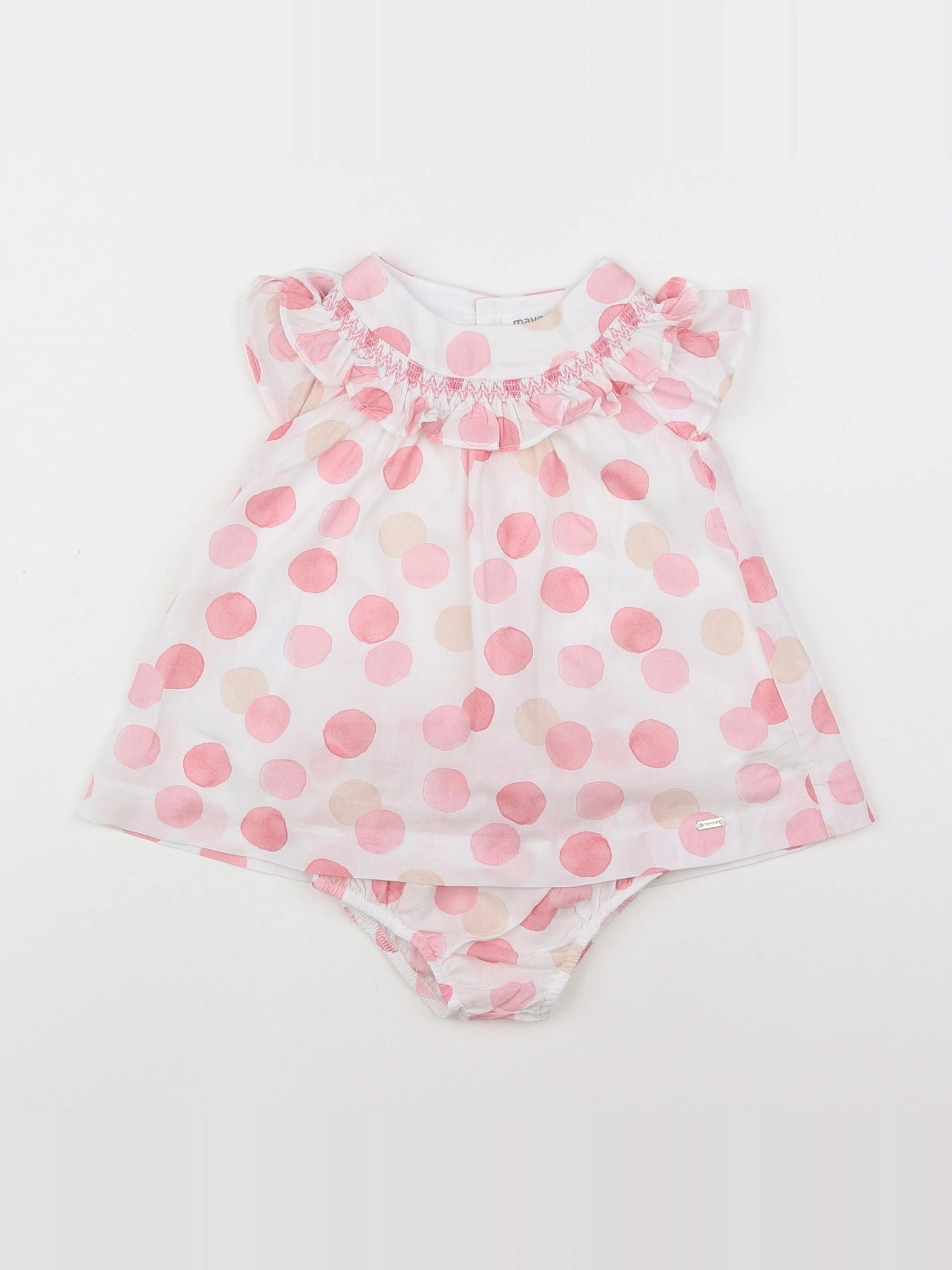 Mayoral - robe rose - 3 mois