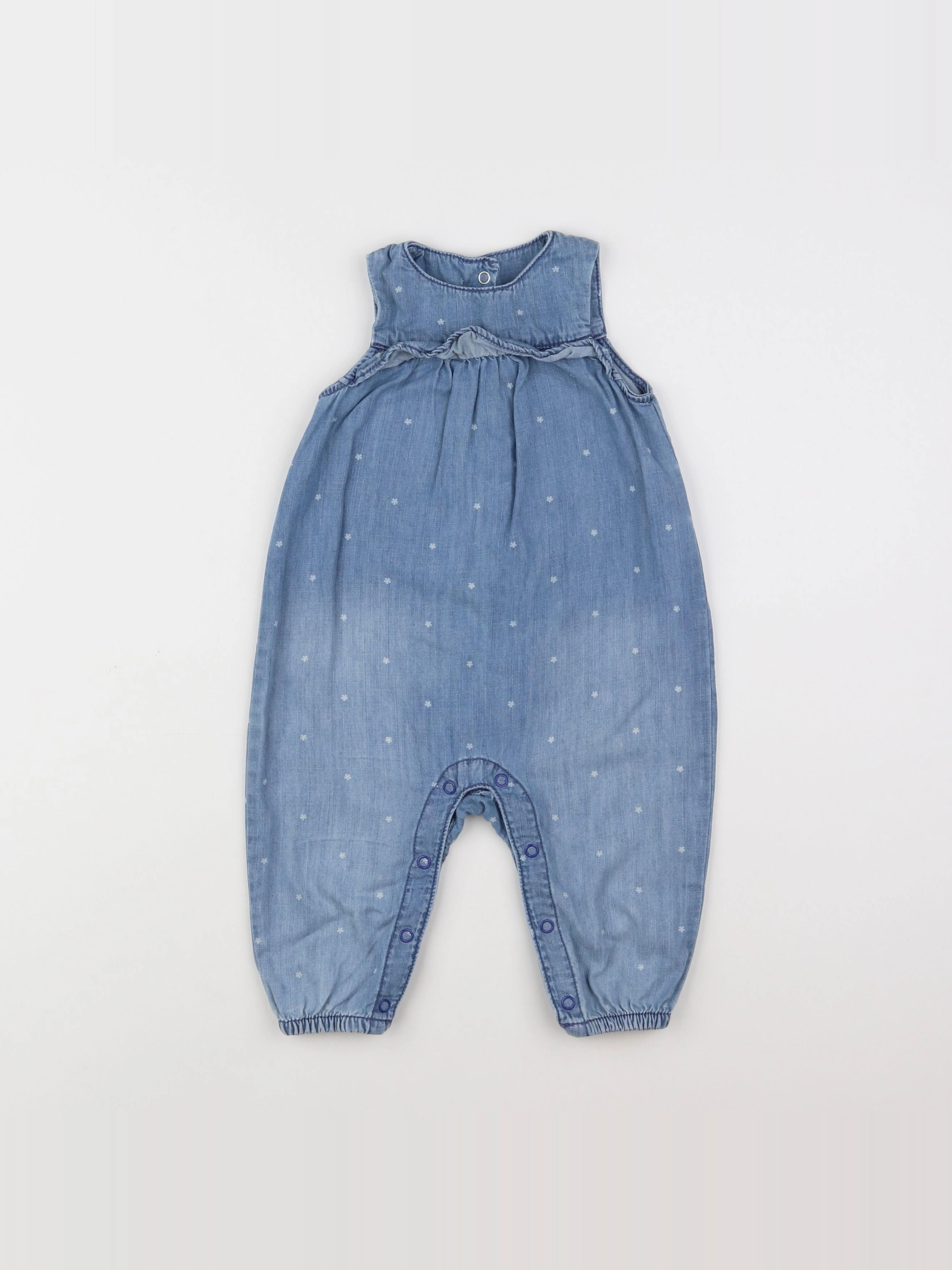 H&M - combinaison bleu - 6 mois