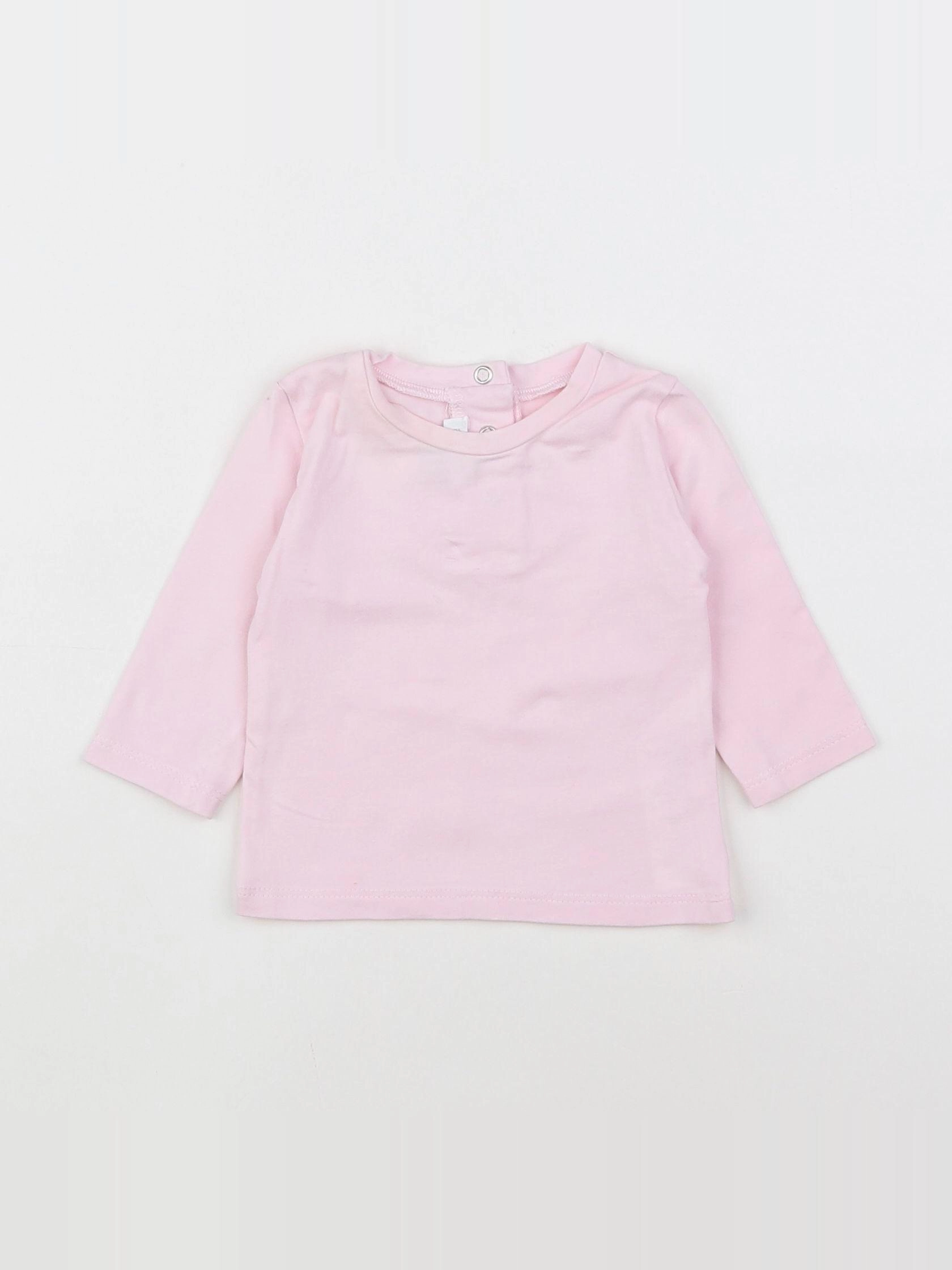 Absorba - tee-shirt rose - 3 mois