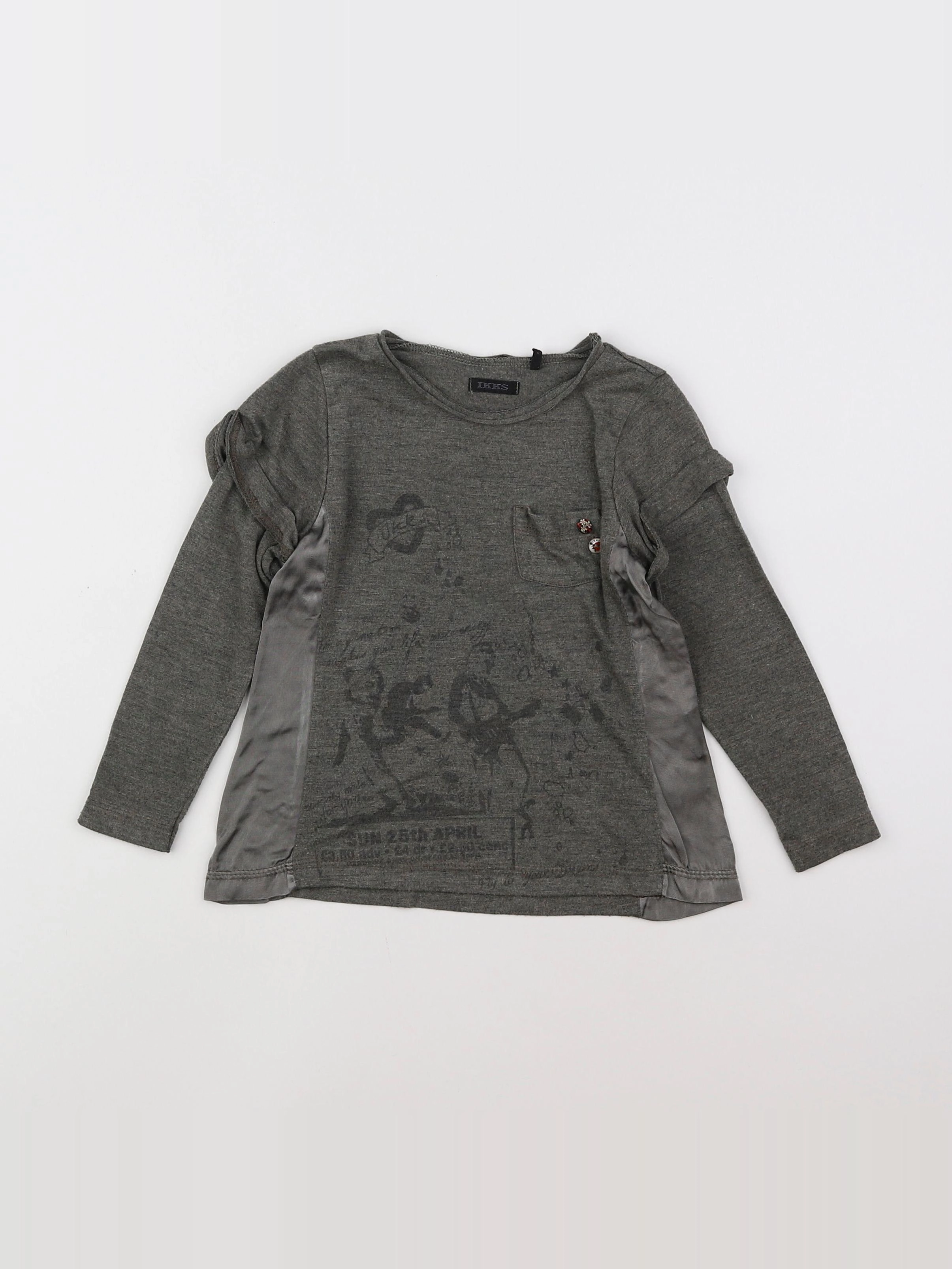 IKKS - tee-shirt gris - 18 mois