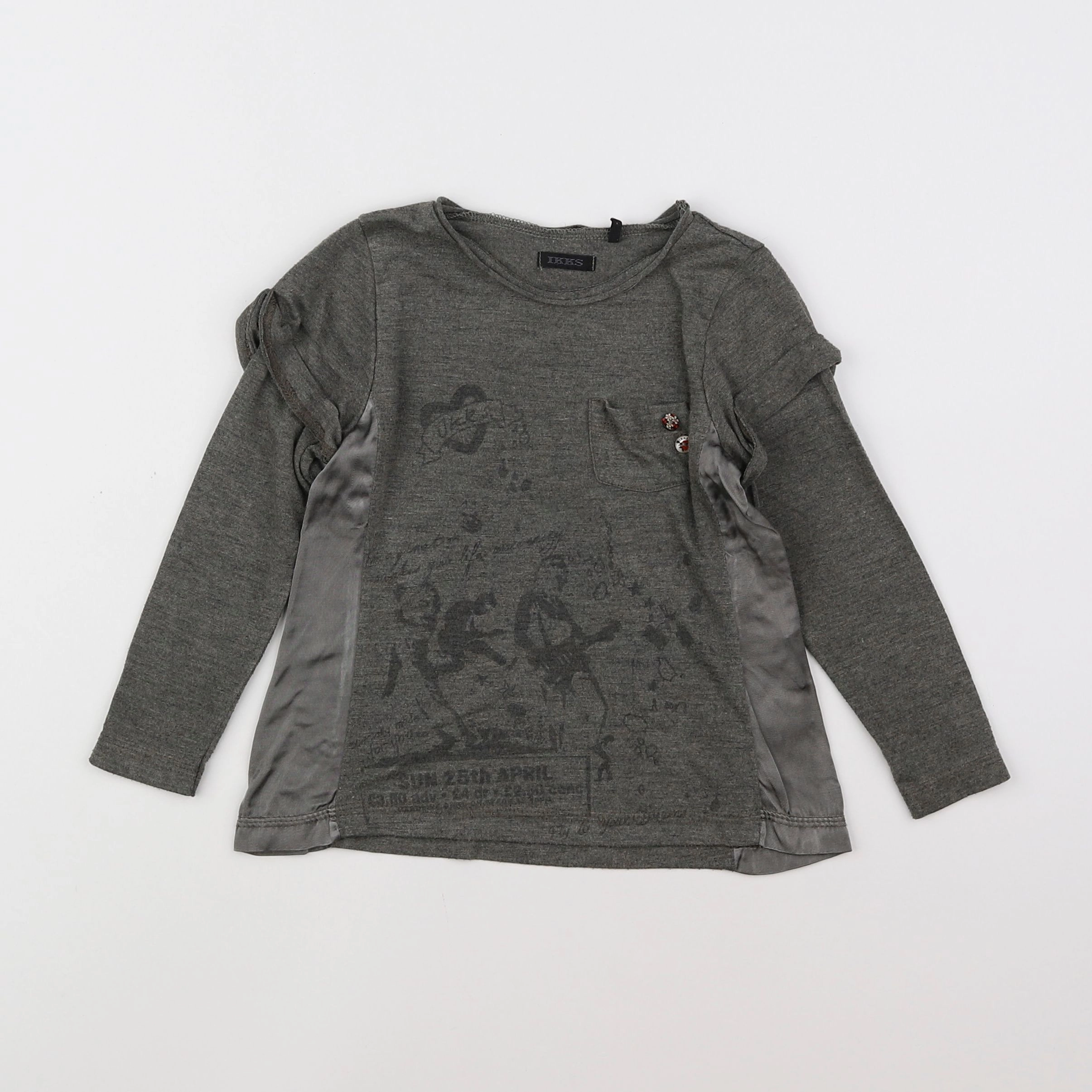 IKKS - tee-shirt gris - 18 mois