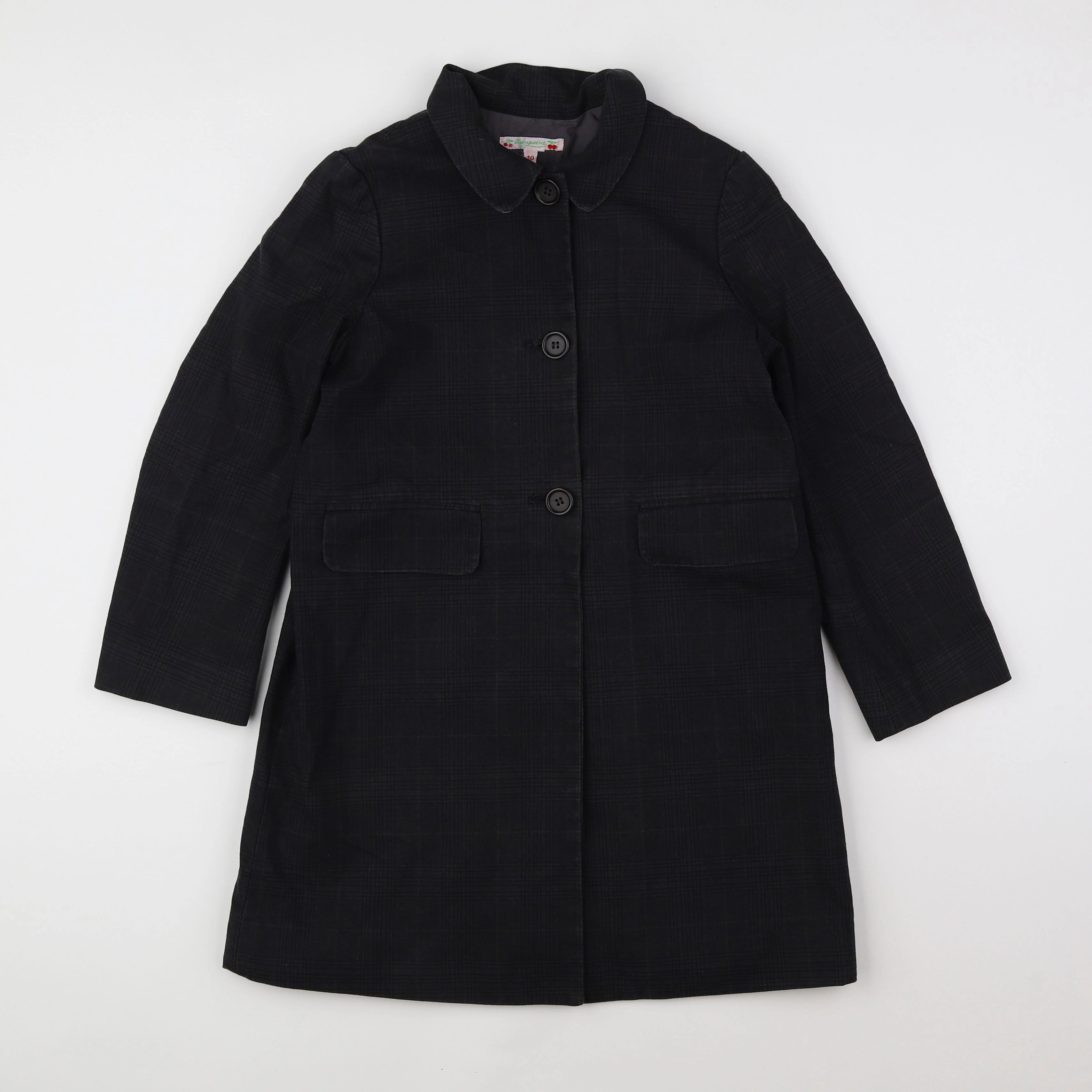 Bonpoint - veste gris, noir - 10 ans