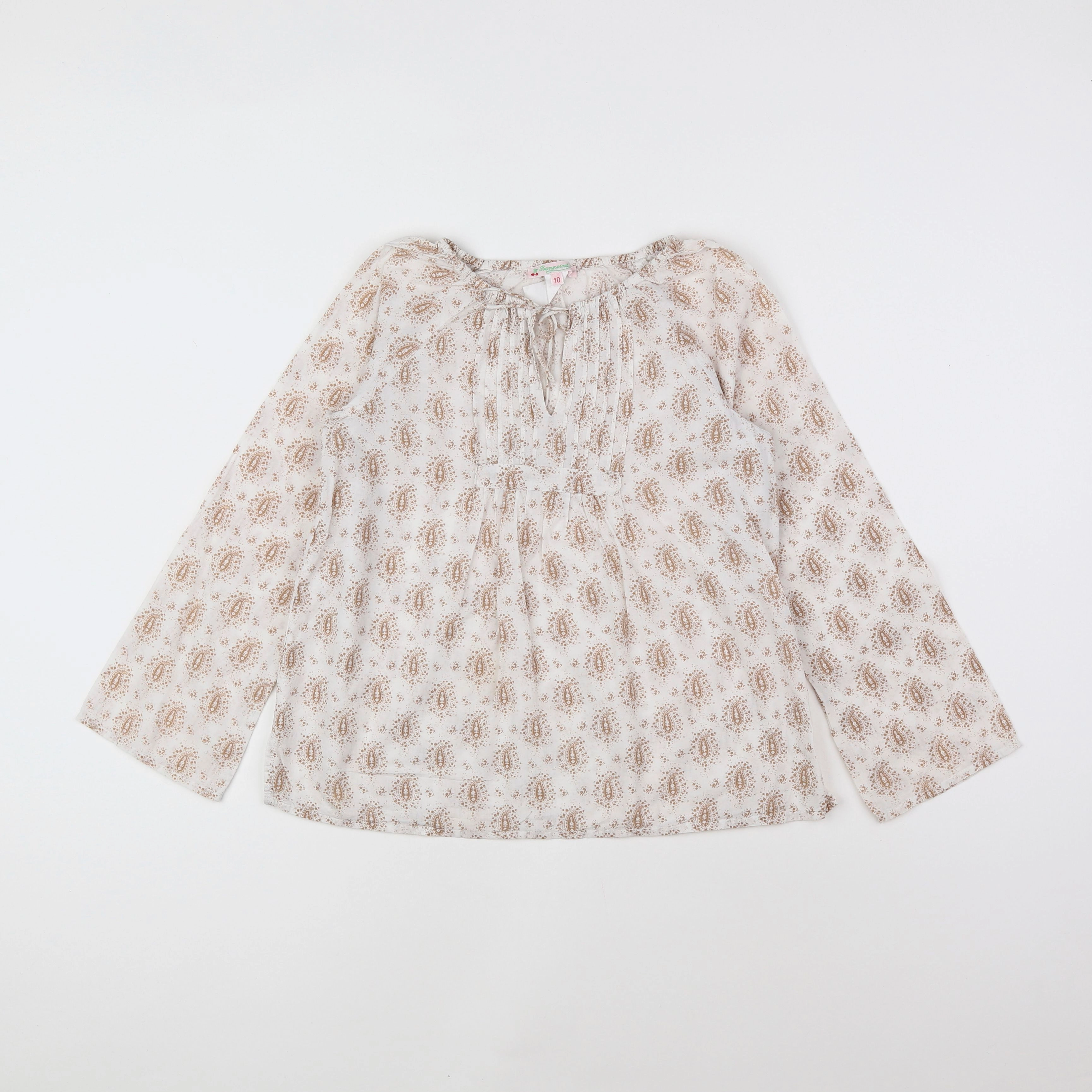 Bonpoint - blouse blanc - 10 ans