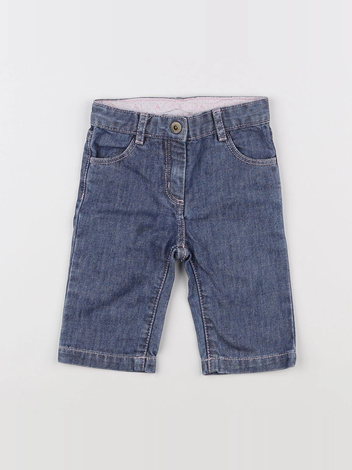 Jacadi - jean bleu - 6 mois