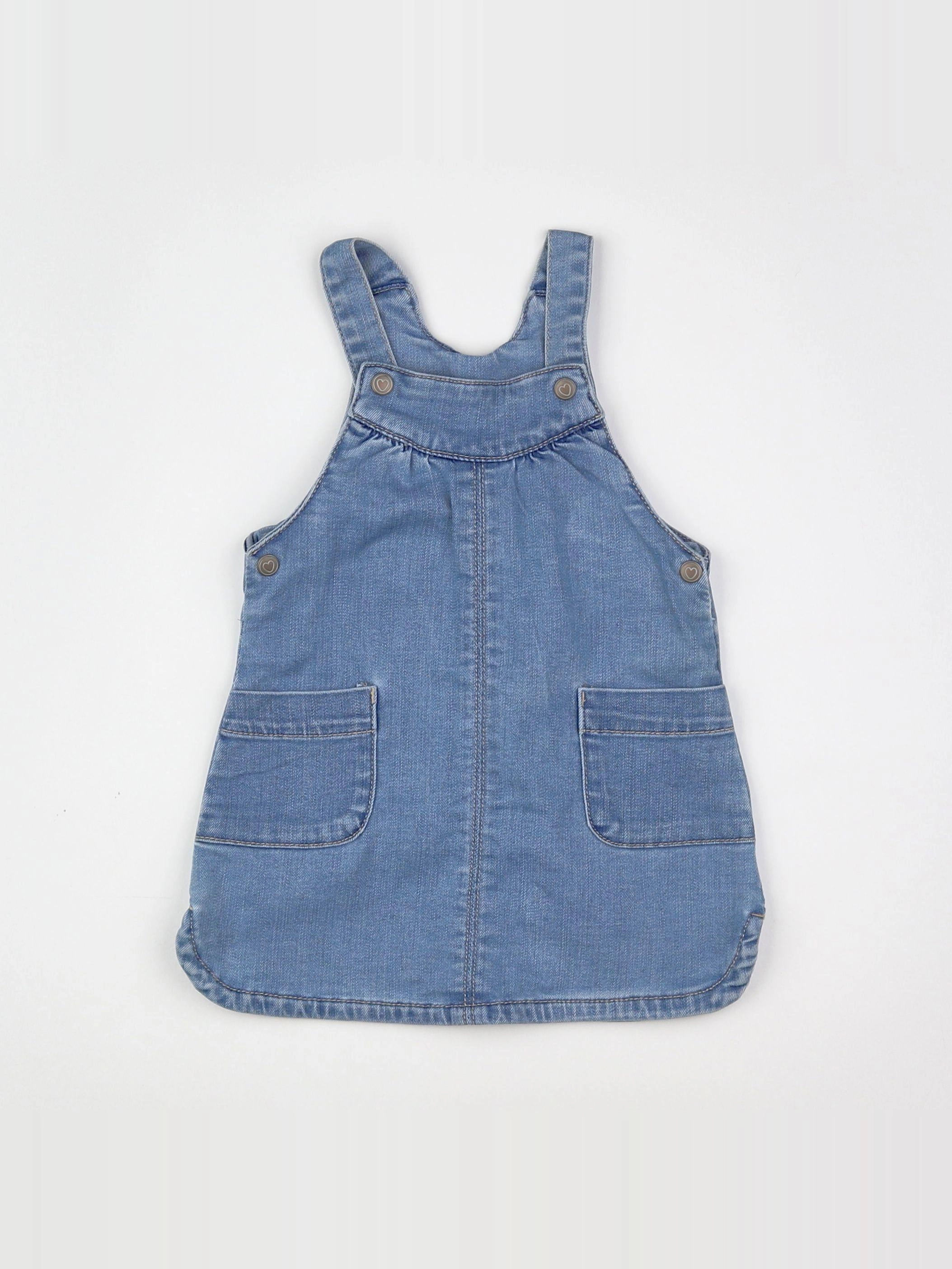 Tape à l'oeil - robe bleu - 18 mois