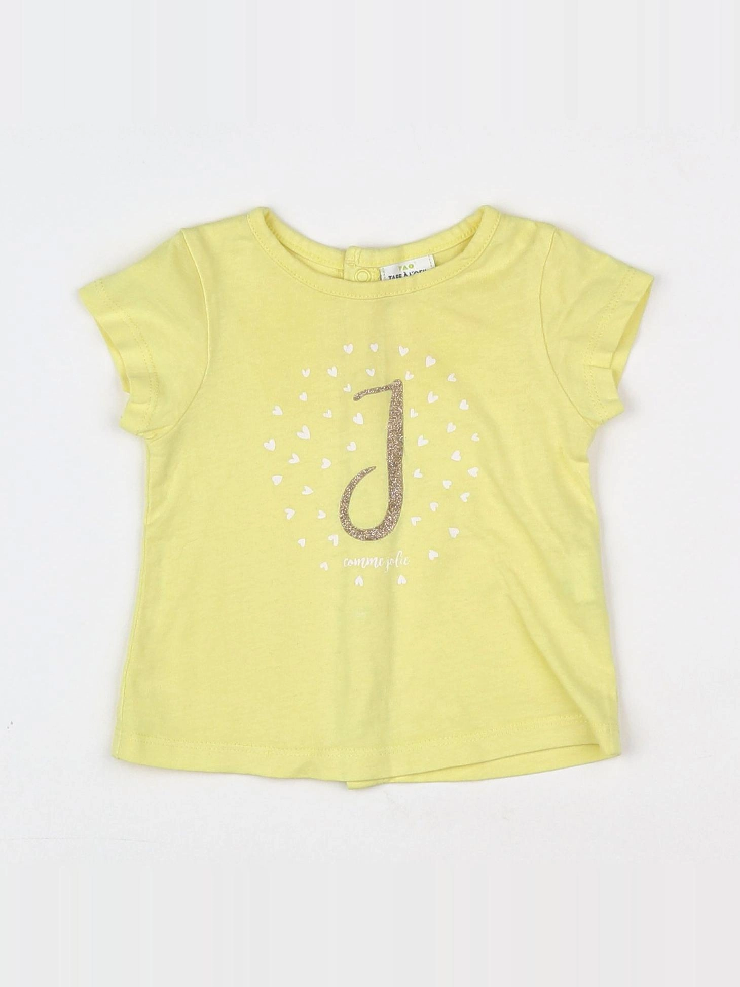 Tape à l'oeil - tee-shirt jaune - 3 mois