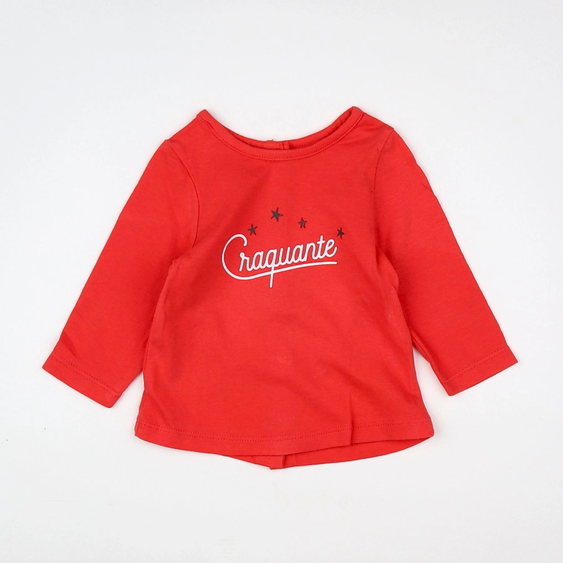 Tape à l'oeil - tee-shirt rouge - 3 mois