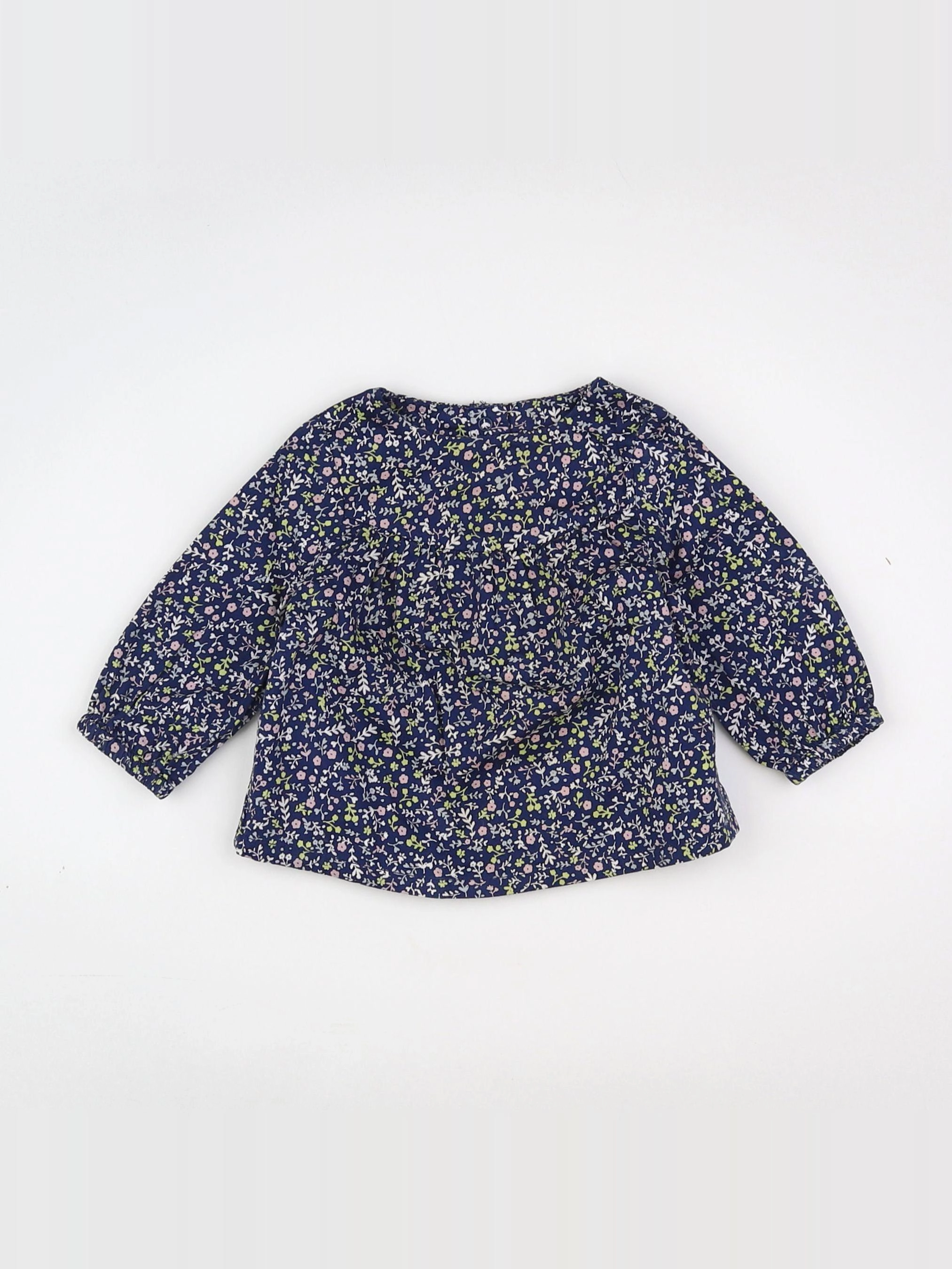 Tape à l'oeil - blouse bleu - 3 mois