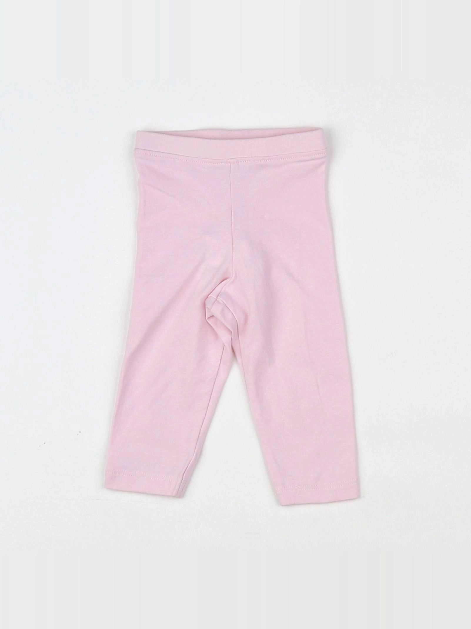 Tape à l'oeil - legging rose - 6 mois