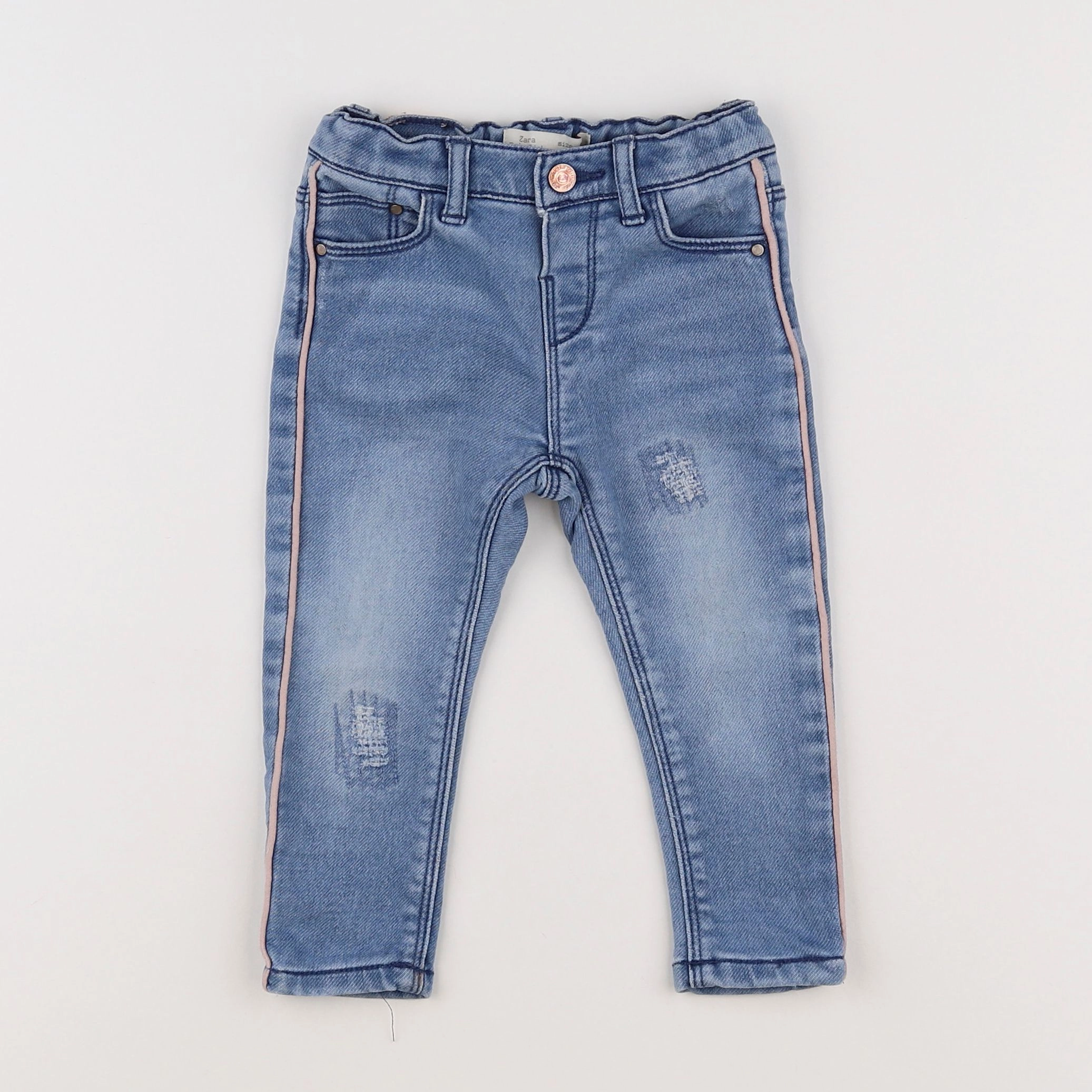 Zara - jean bleu - 9/12 mois