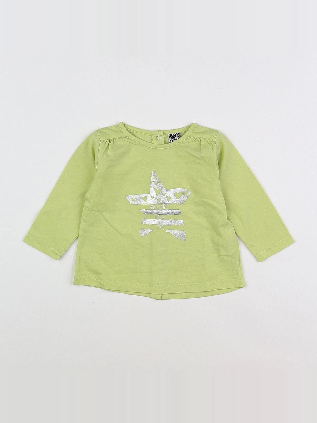 Tape à l'oeil - tee-shirt jaune - 6 mois