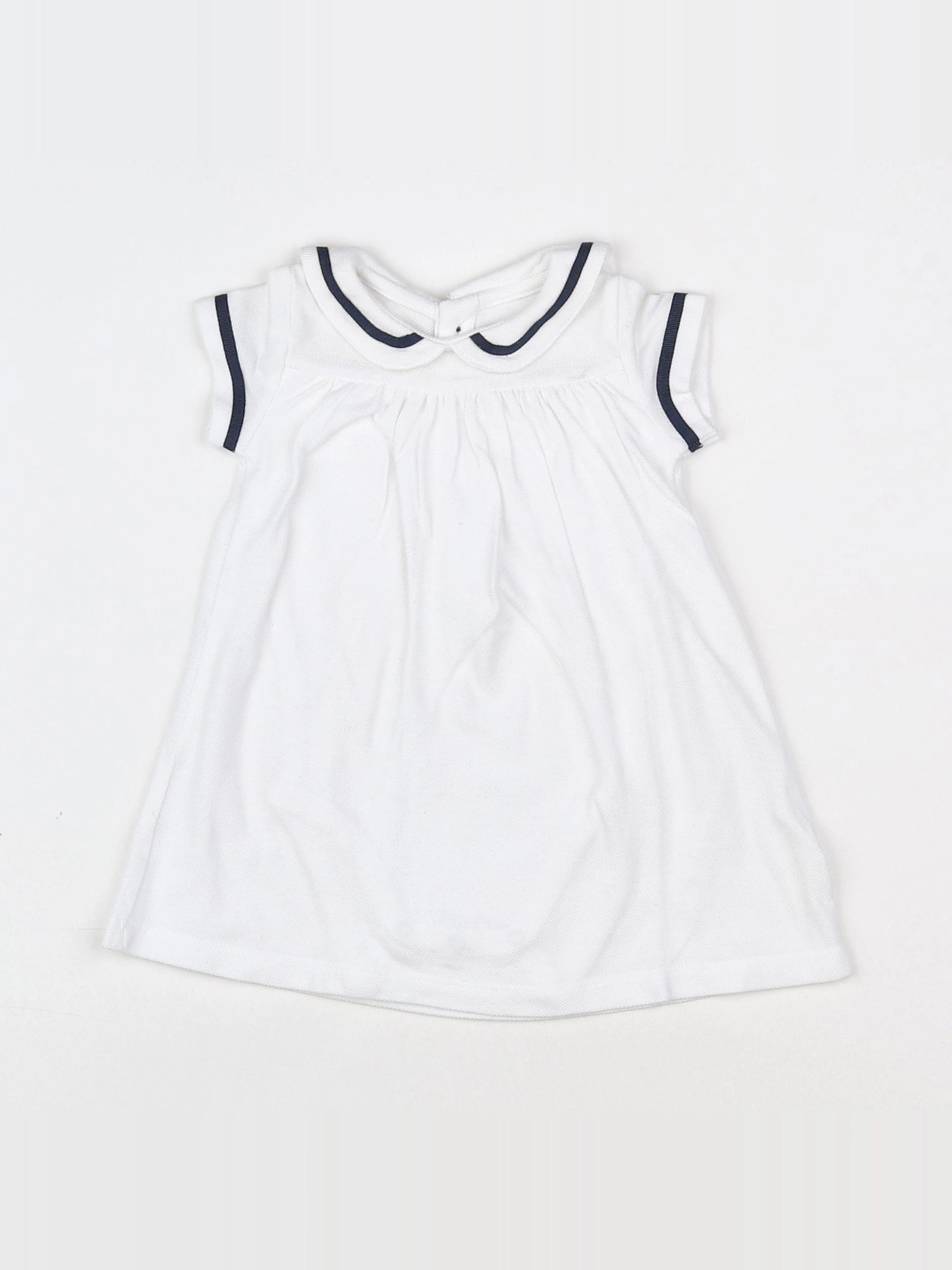 Boutchou - robe blanc - 3 mois