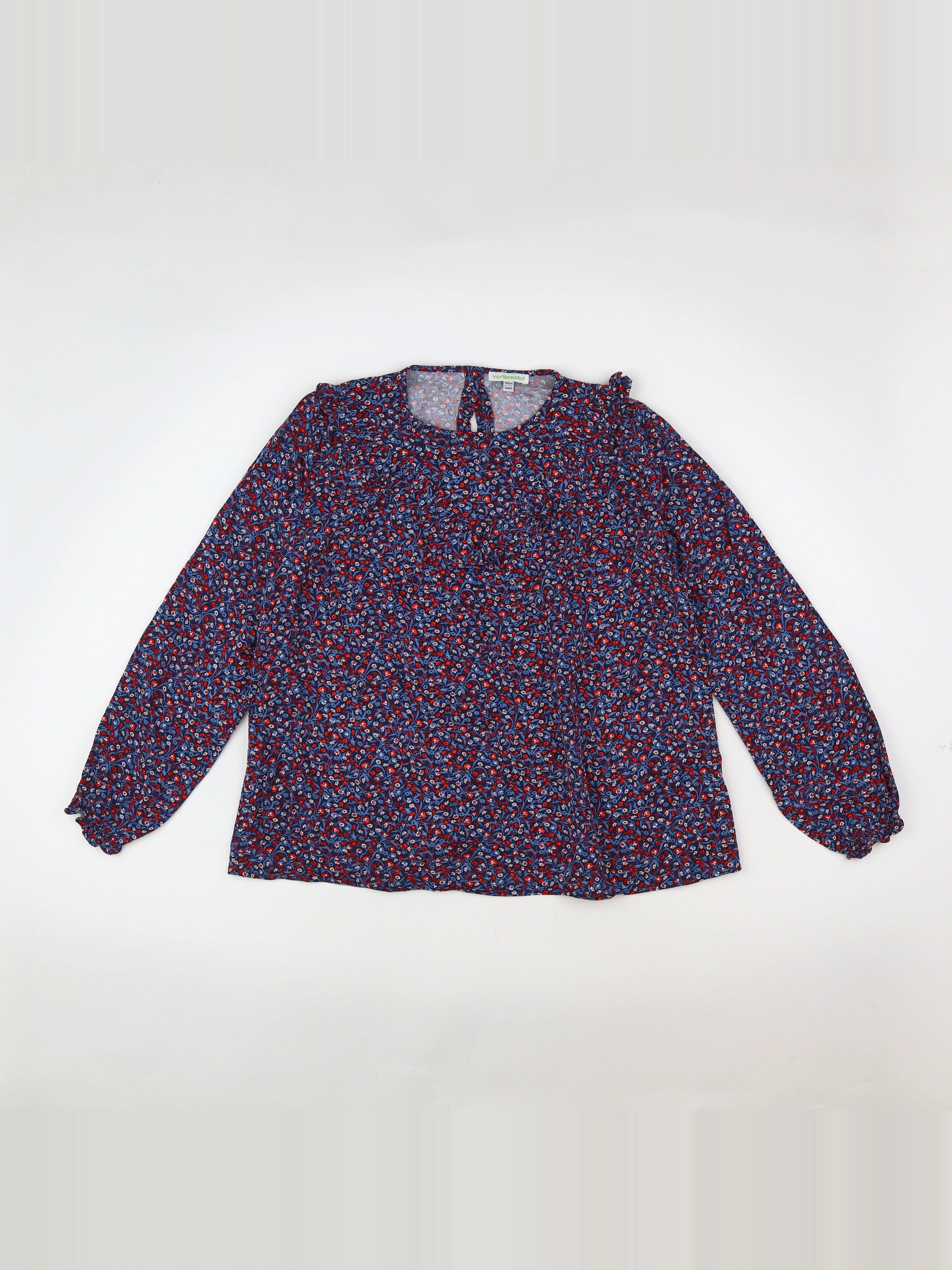 Vertbaudet - blouse multicolore - 12 ans