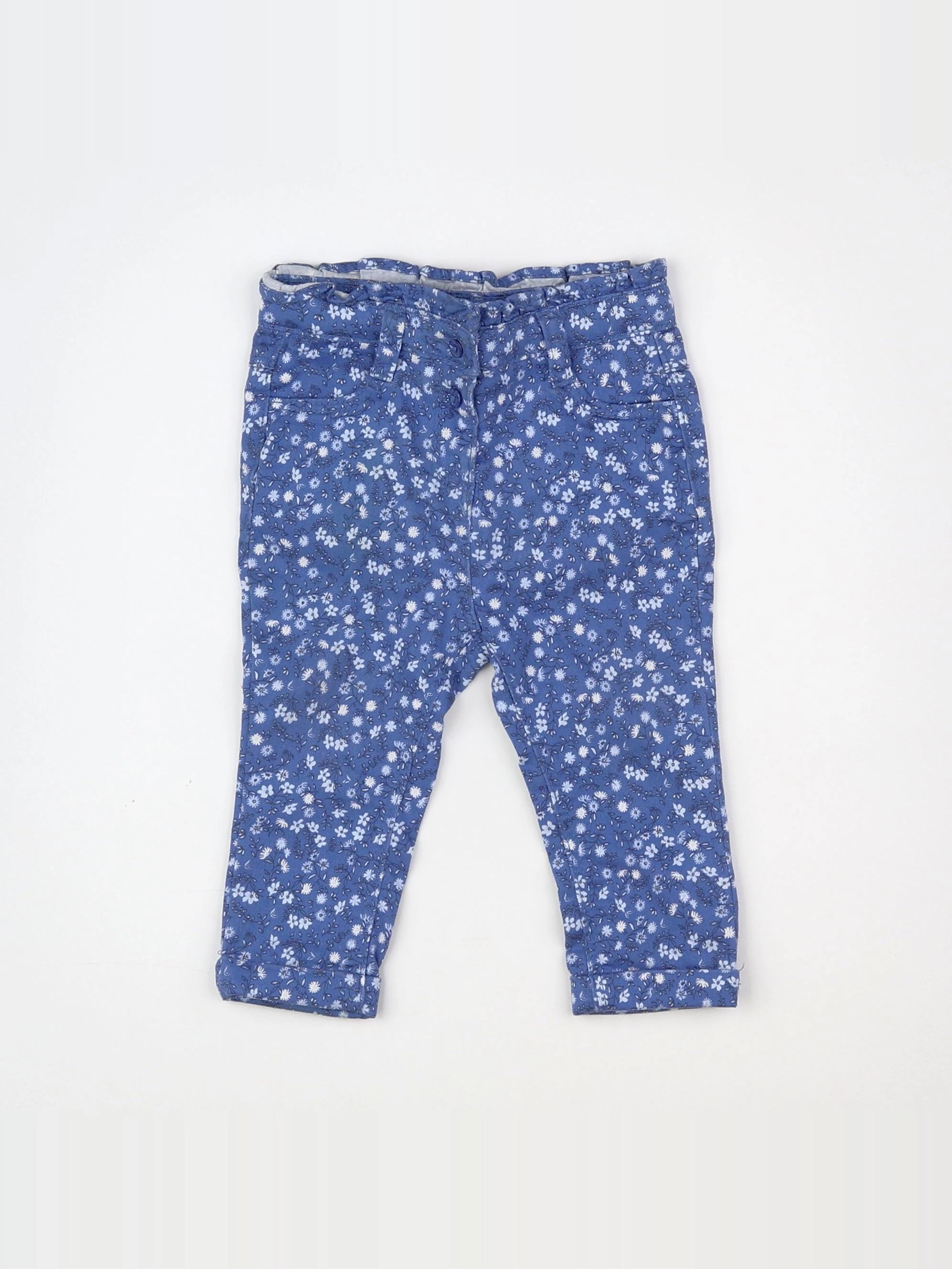 Tape à l'oeil - pantalon bleu - 9 mois