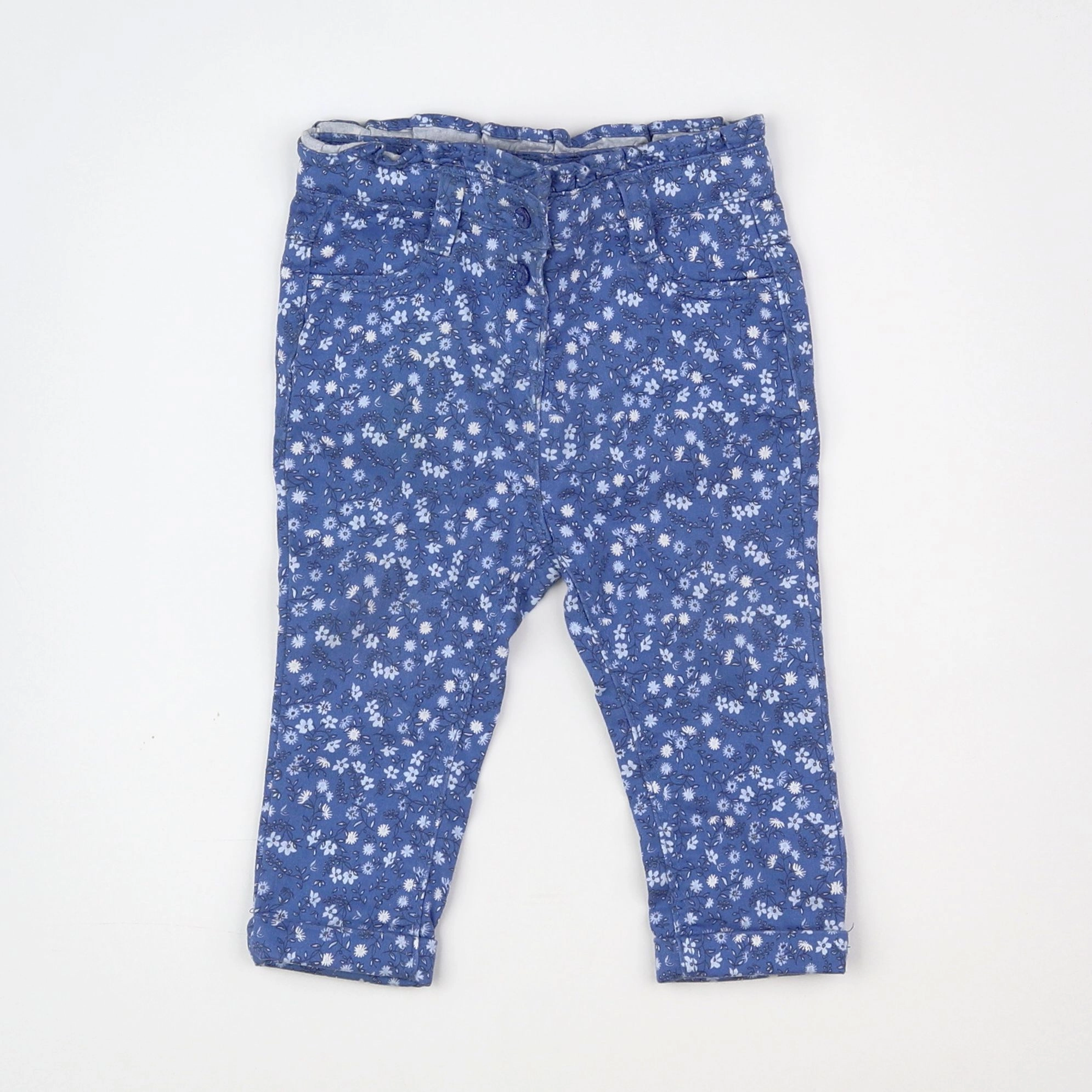 Tape à l'oeil - pantalon bleu - 9 mois