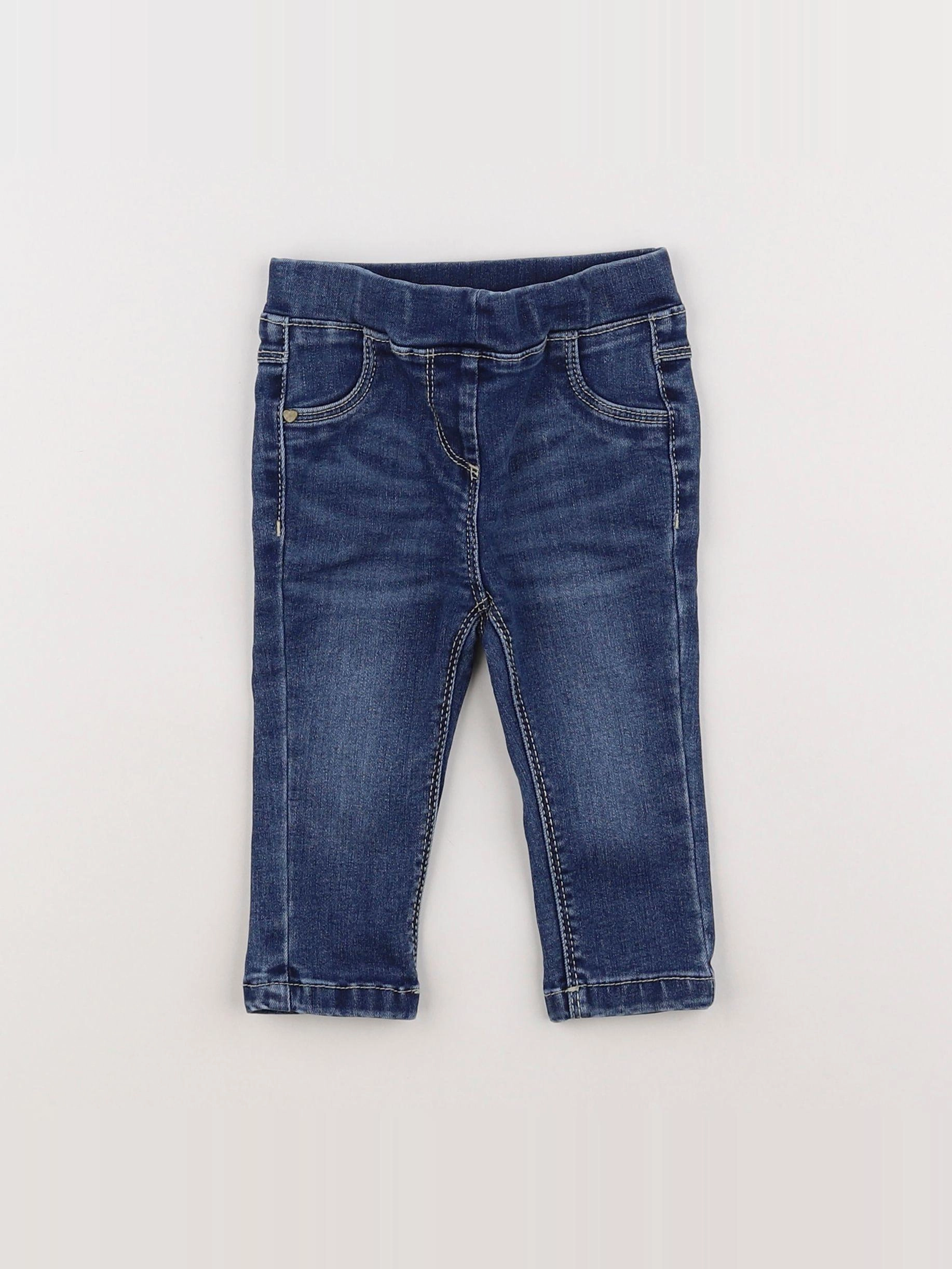 Tape à l'oeil - jegging bleu - 9 mois