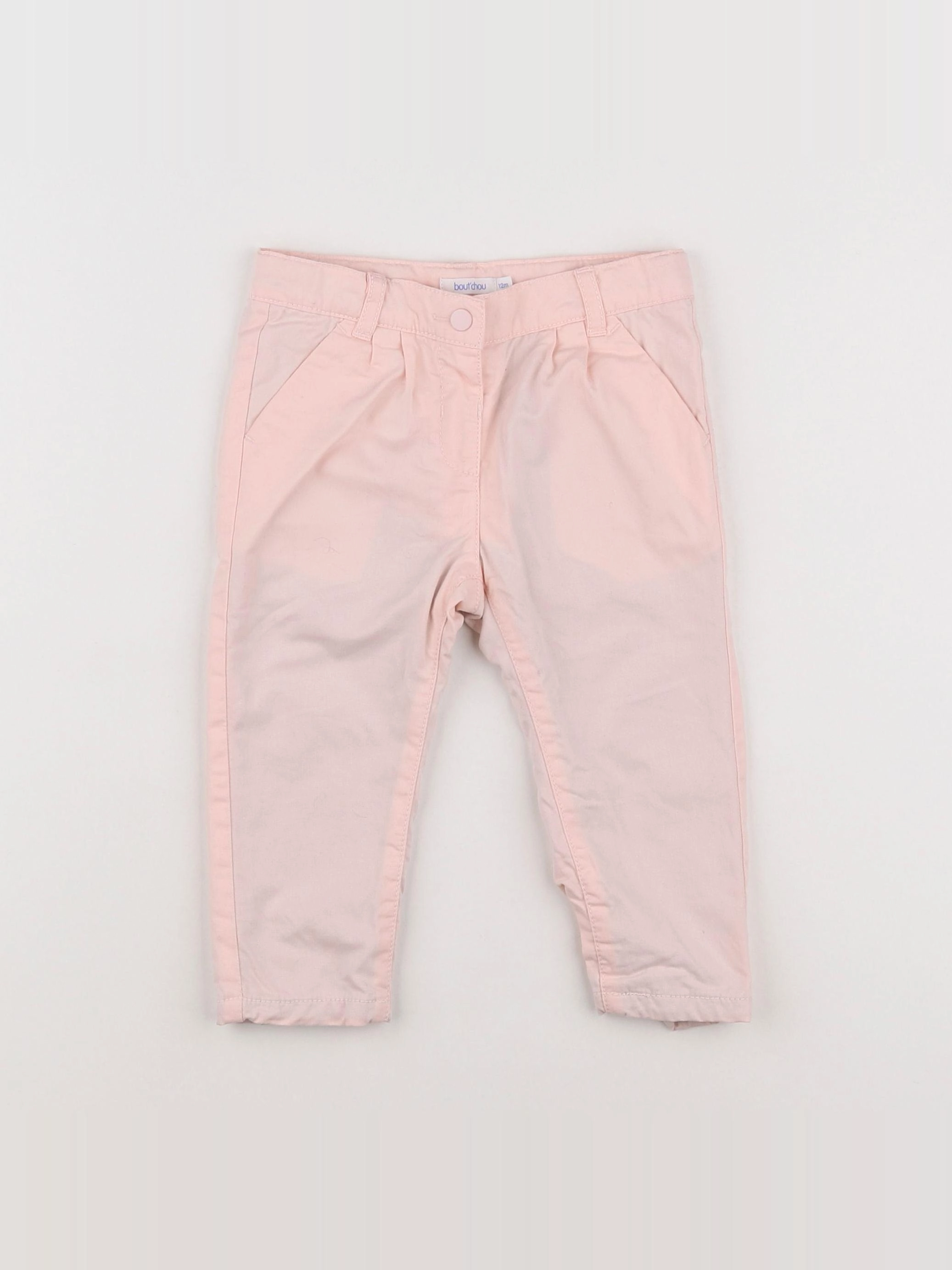 Boutchou - pantalon rose - 12 mois