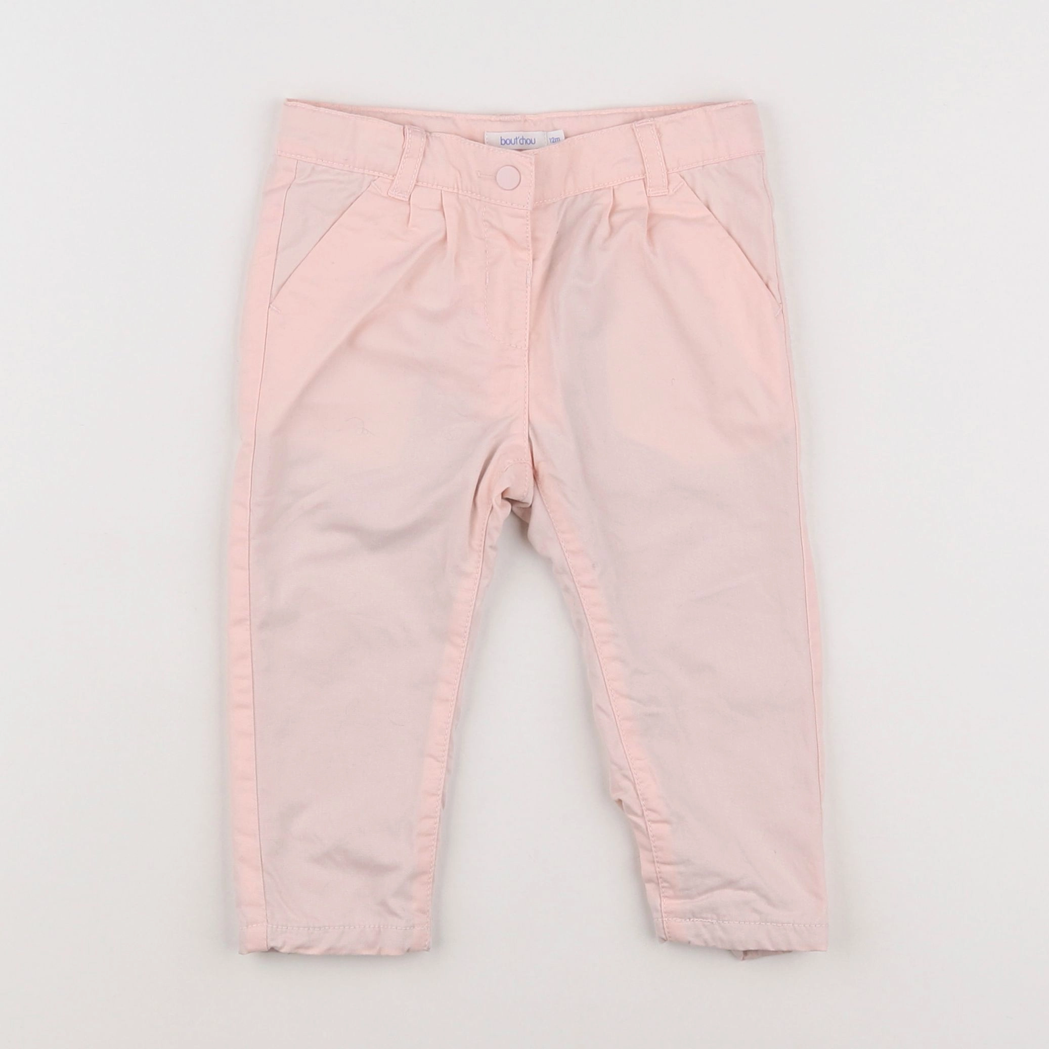 Boutchou - pantalon rose - 12 mois