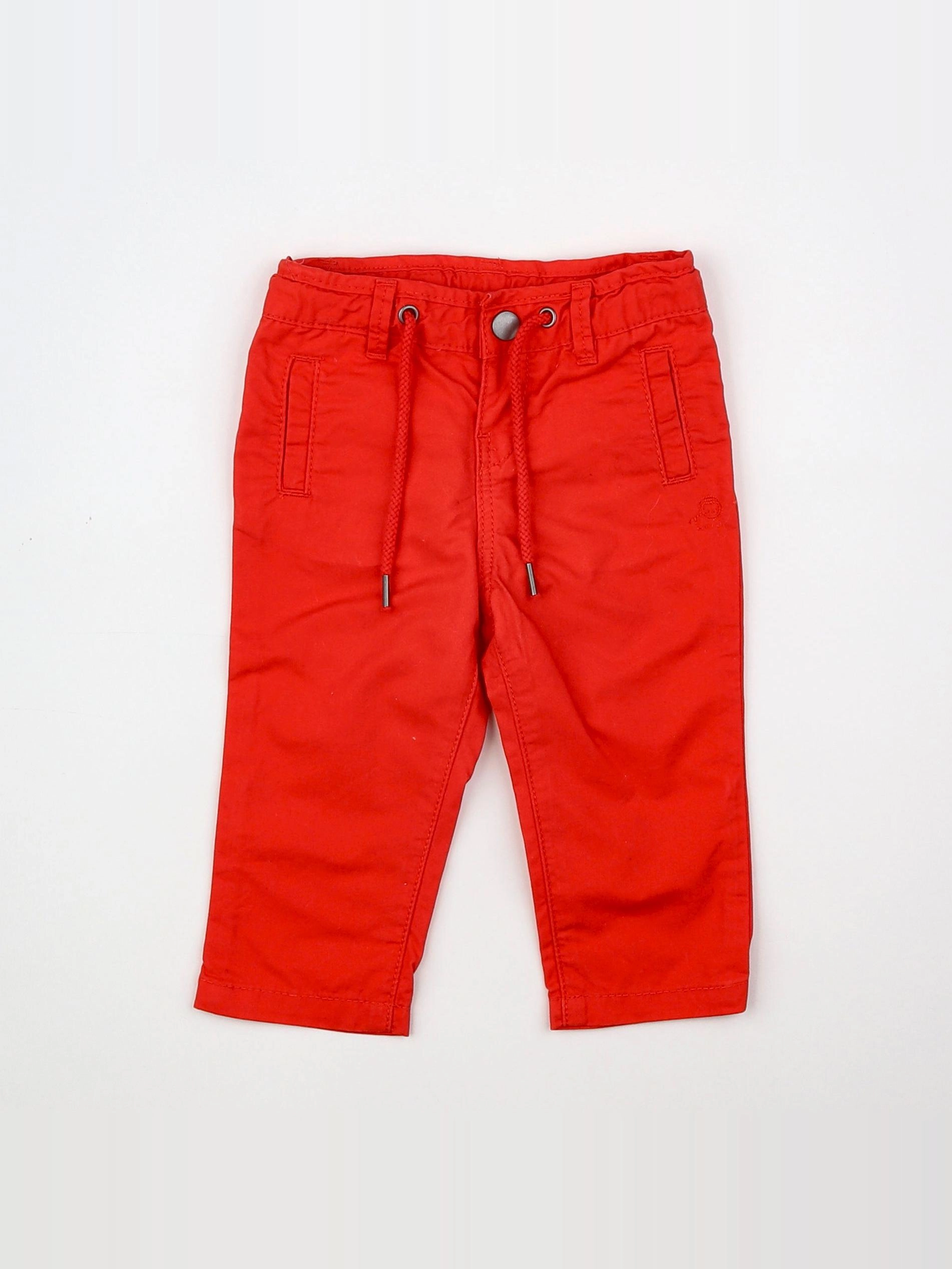 Cyrillus - pantalon rouge - 9 mois