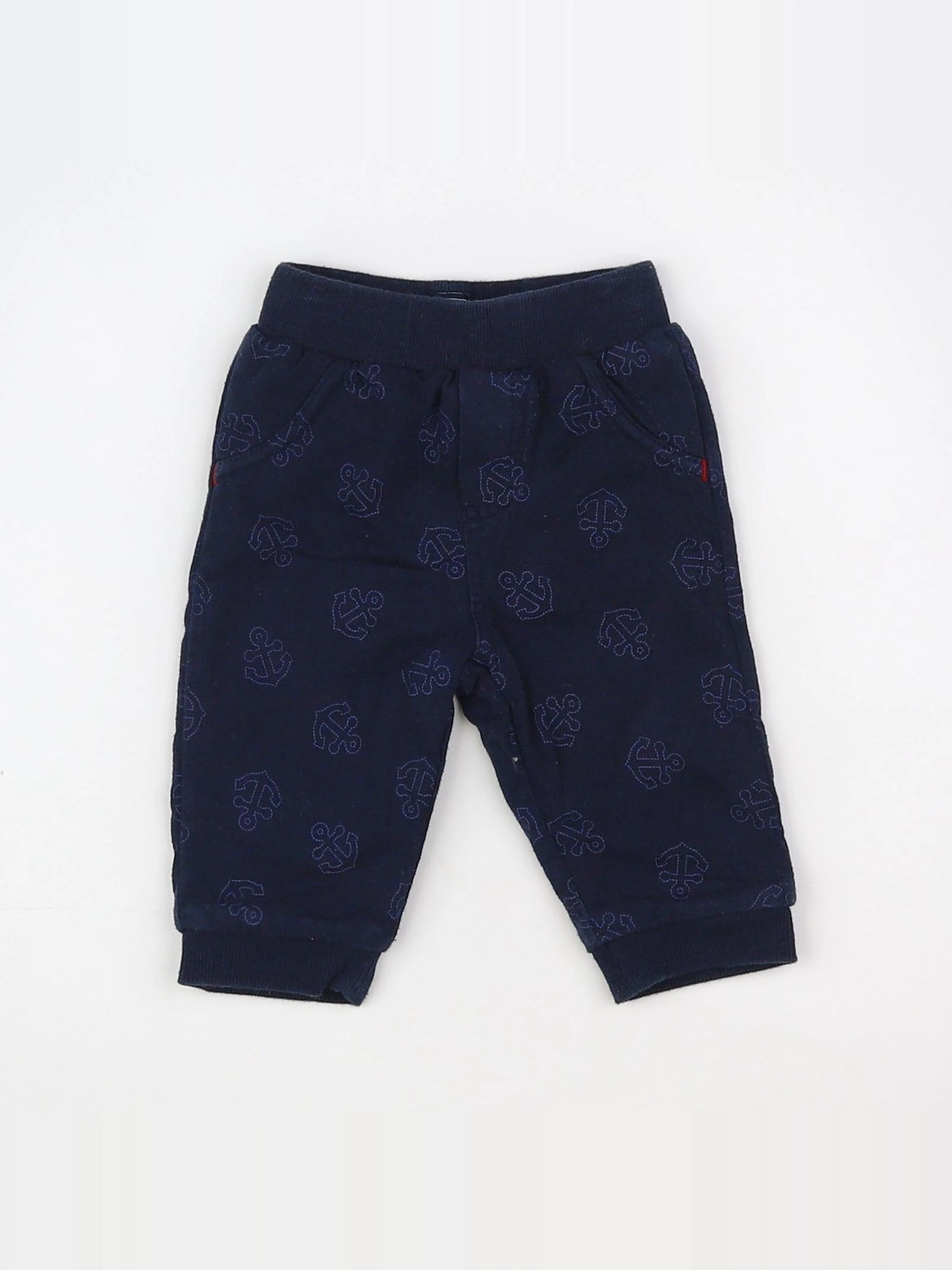 Terre de marins - jogging bleu - 3 mois
