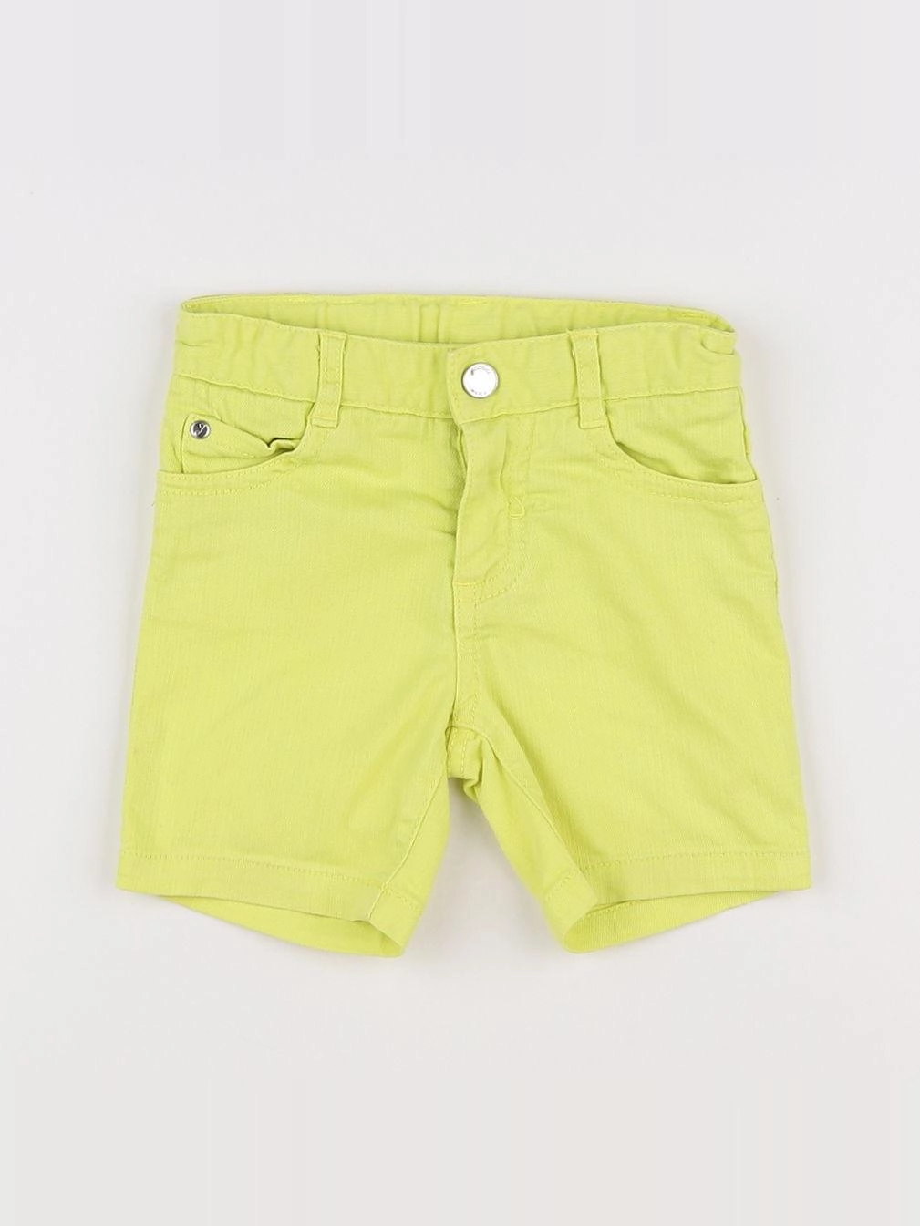 Jacadi - short jaune fluo - 18 mois