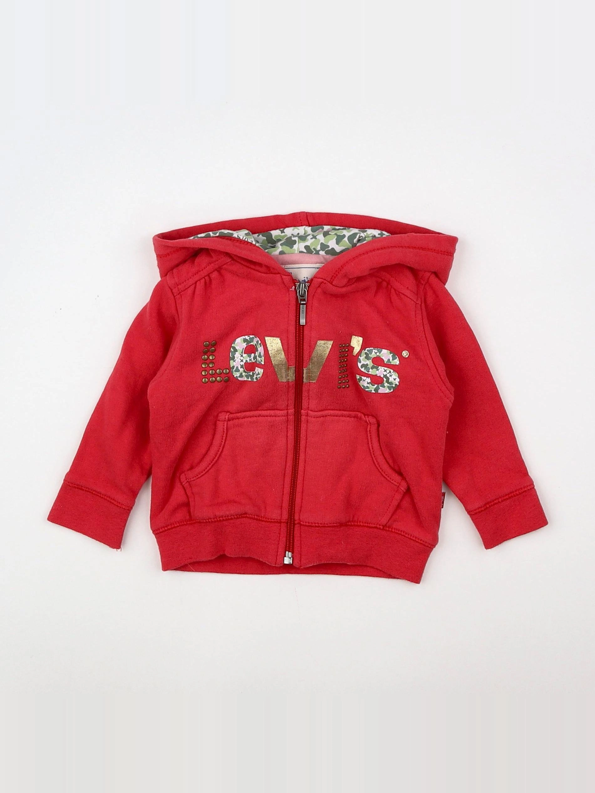 Levi's - sweat rose - 6 mois