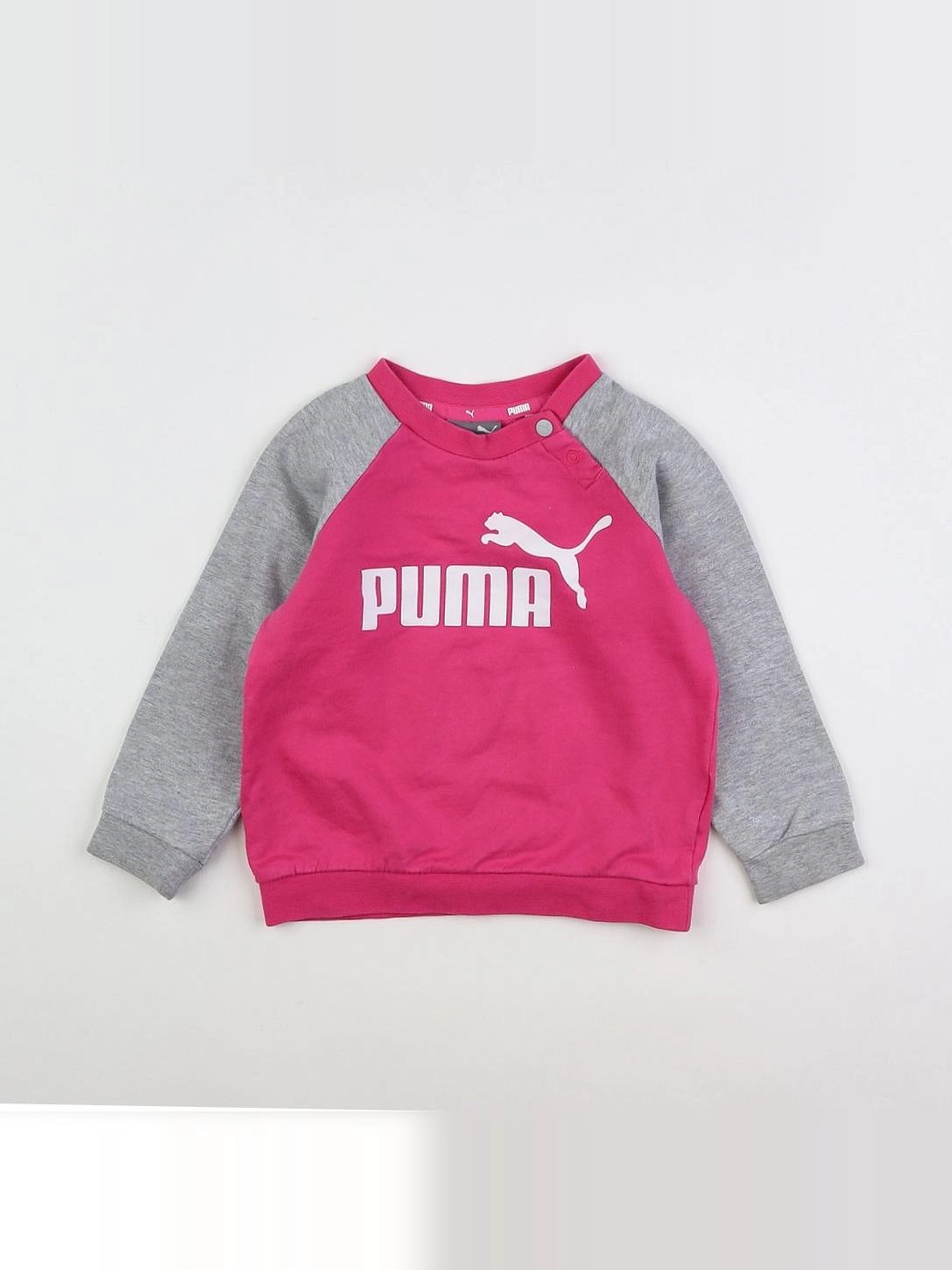 Puma - sweat gris - 12/18 mois
