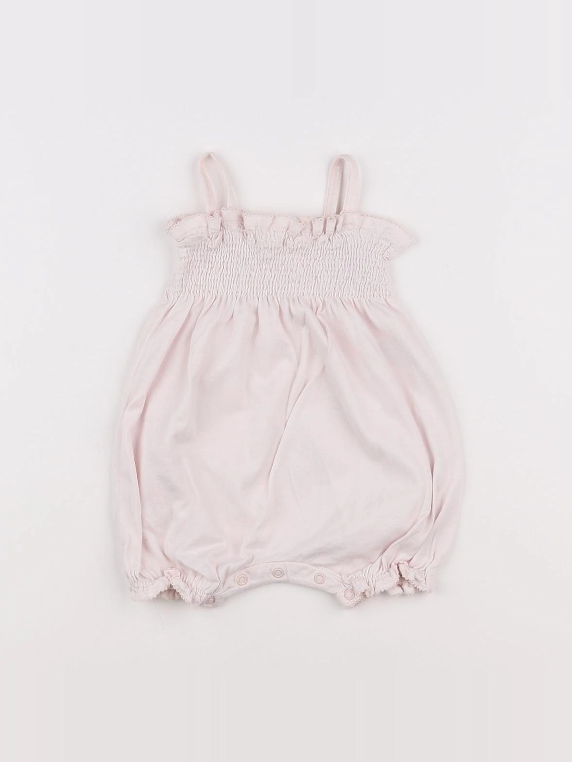 Petit Bateau - combinaison rose - 3 mois