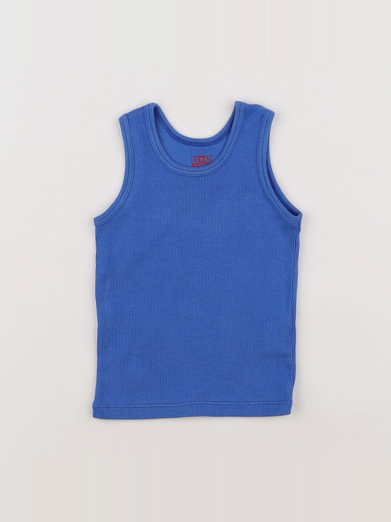 Bonton - débardeur bleu - 6 mois