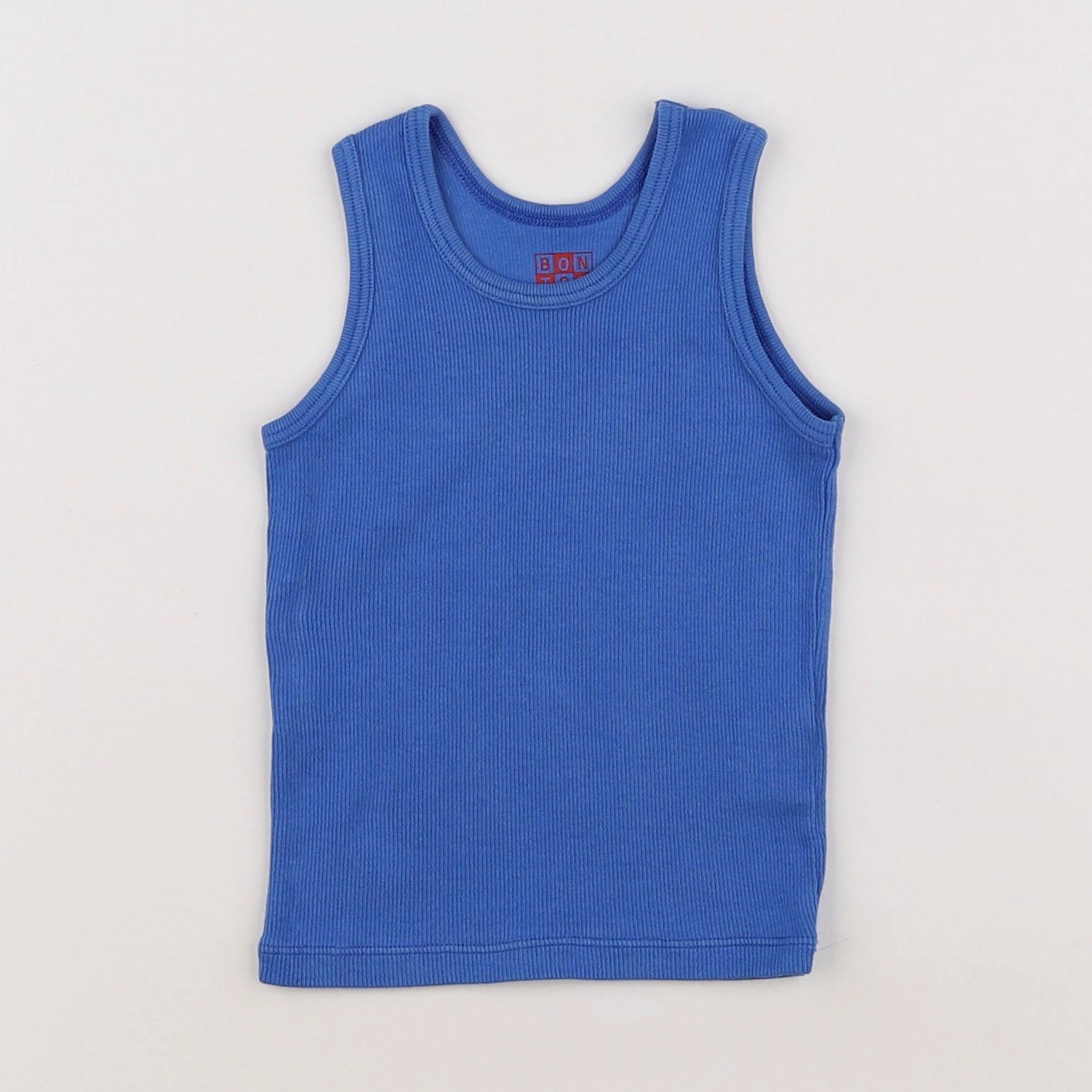 Bonton - débardeur bleu - 6 mois