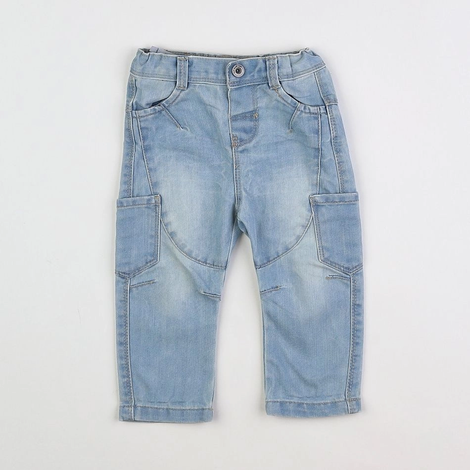 Tape à l'oeil - pantalon bleu - 9 mois