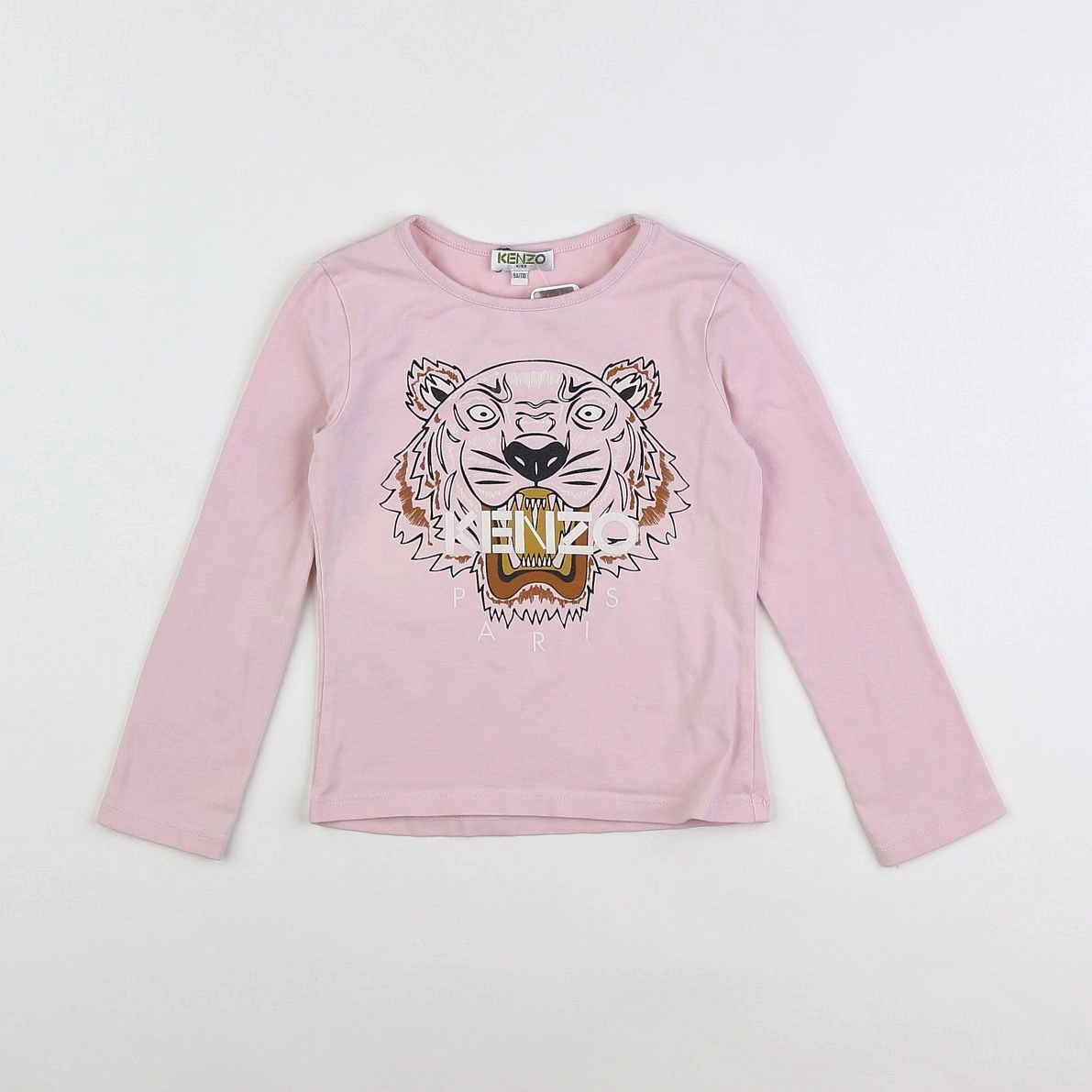 Kenzo - tee-shirt rose (état neuf) - 5 ans