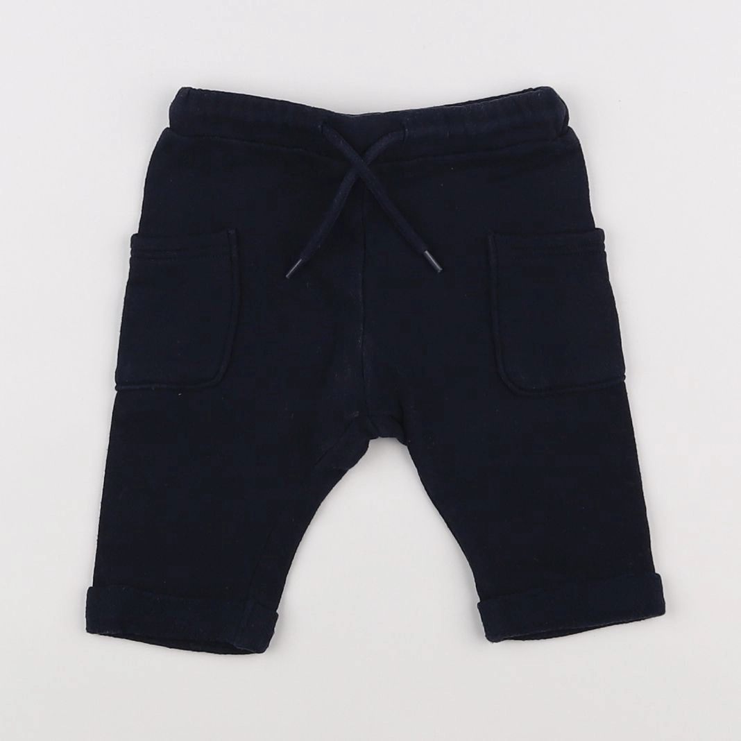 Vertbaudet - pantalon bleu - 6 mois