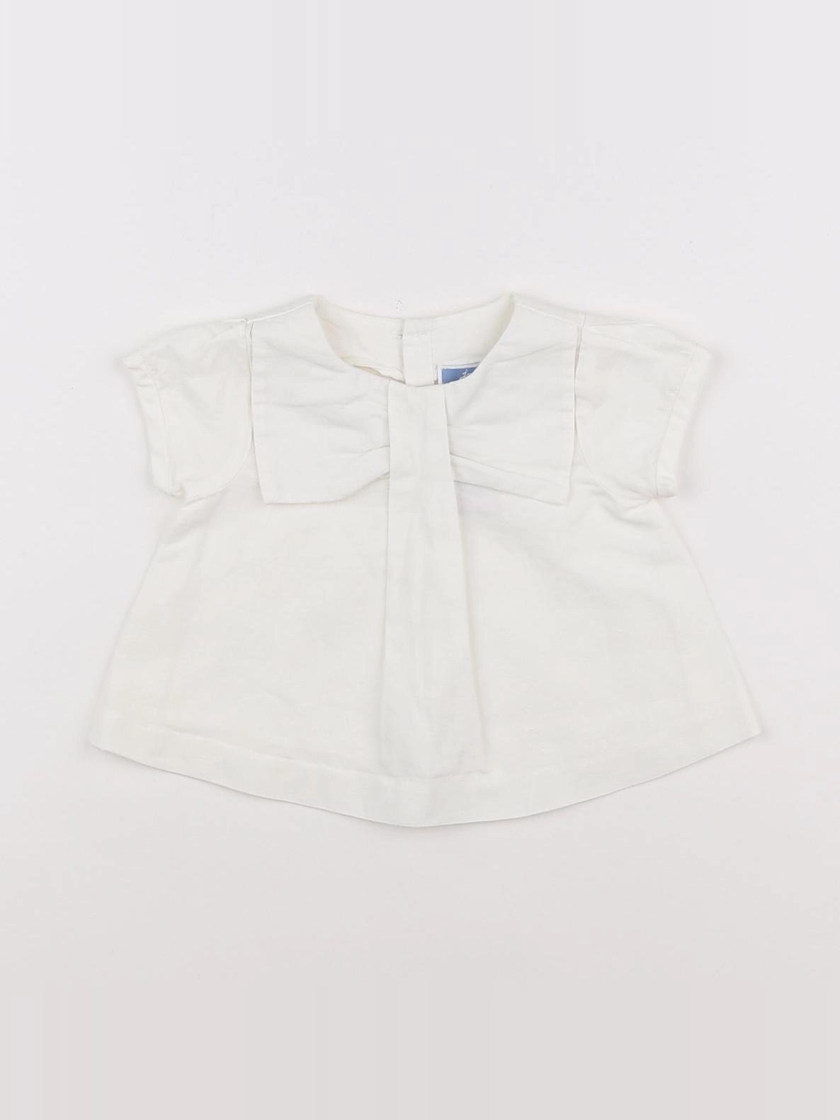 Jacadi - blouse blanc - 6 mois